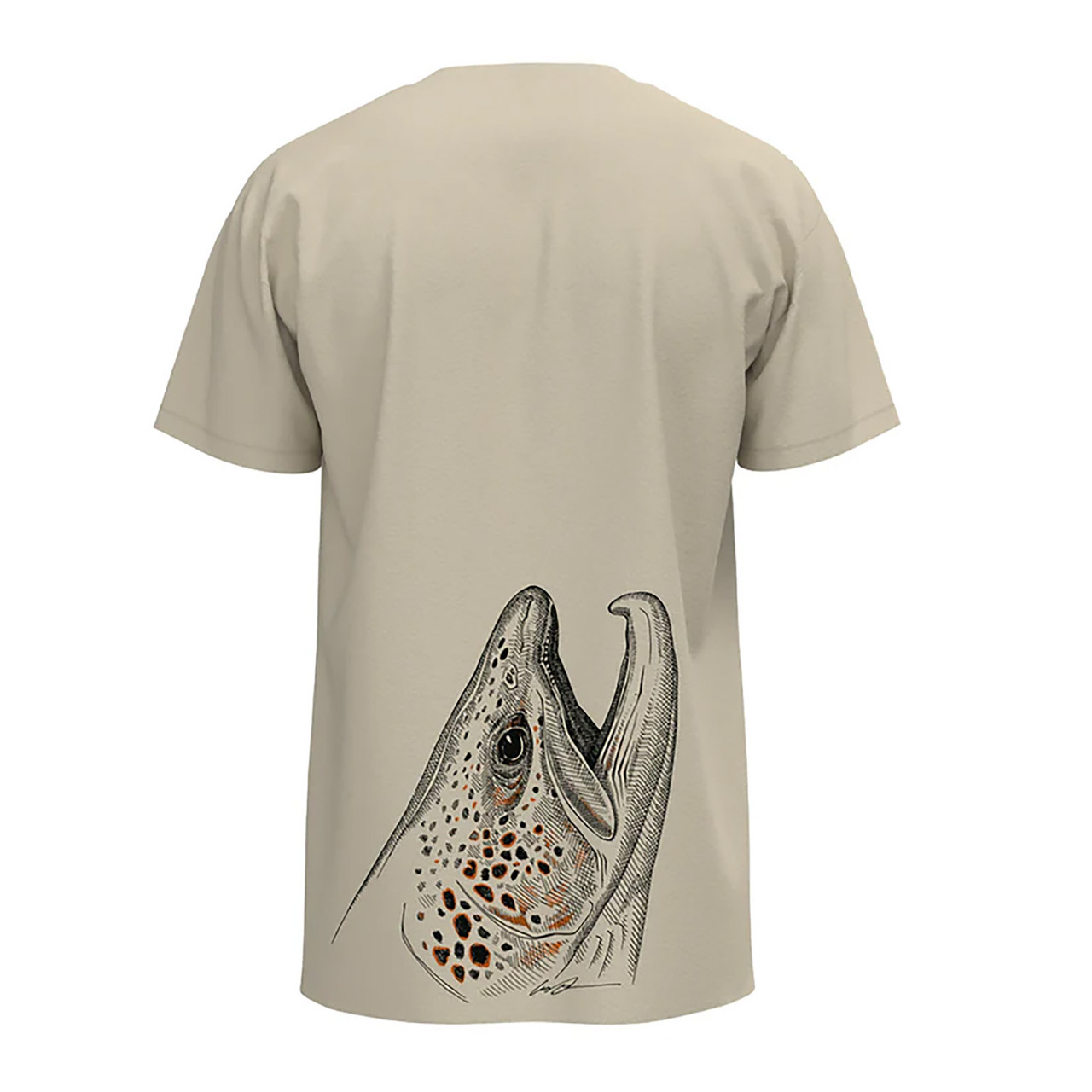 RepYourWater Rising Brown Tee Shirt Large