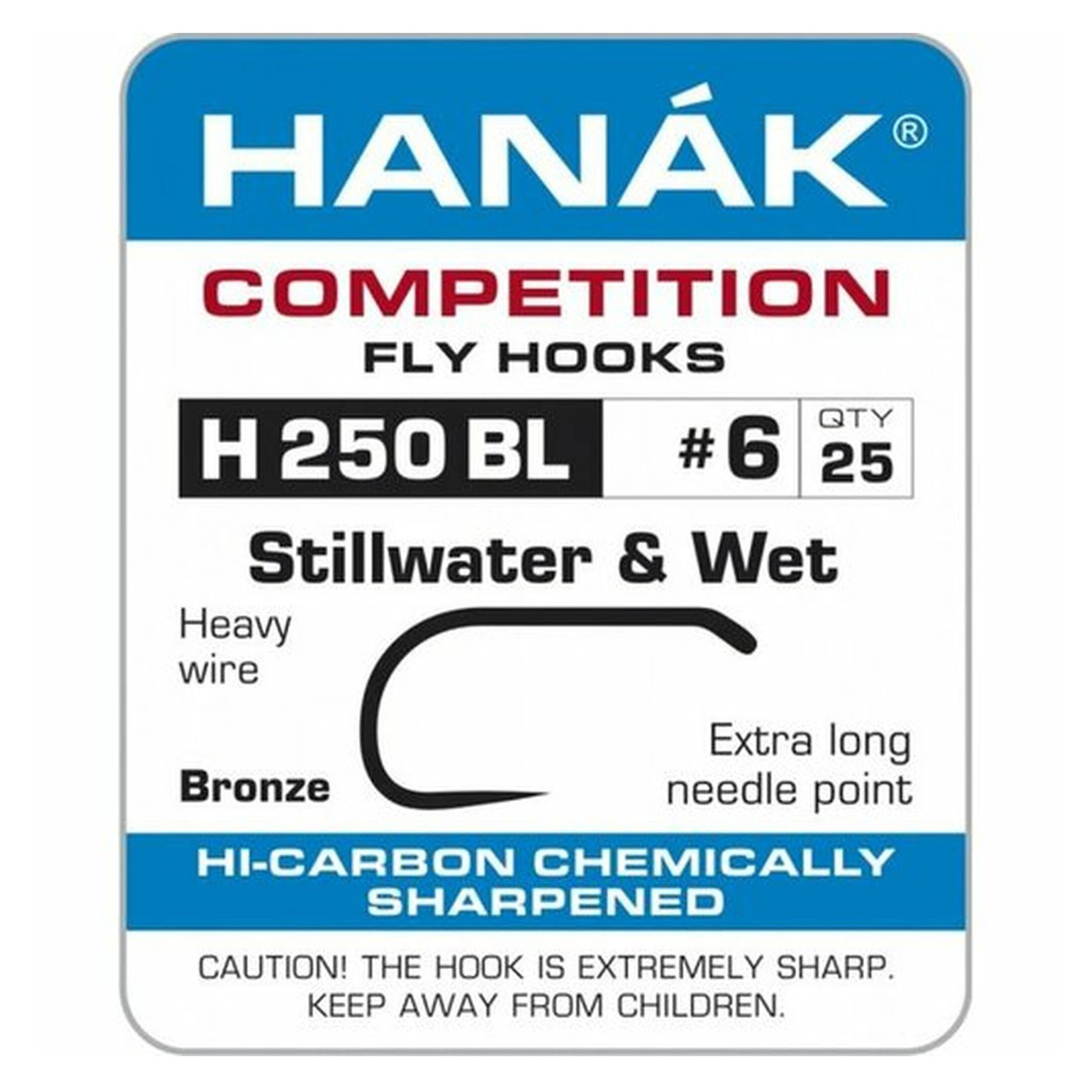 Hanak Model 250 Stillwater & Wet Hooks