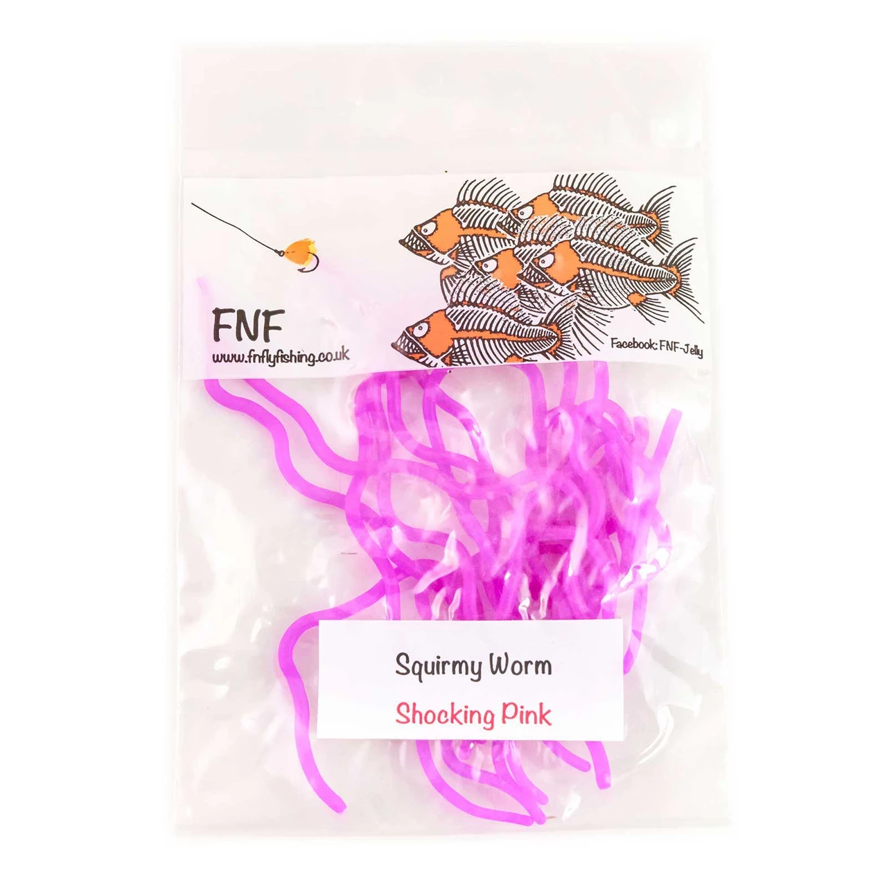 FNF Squirmy Worm Shocking Pink