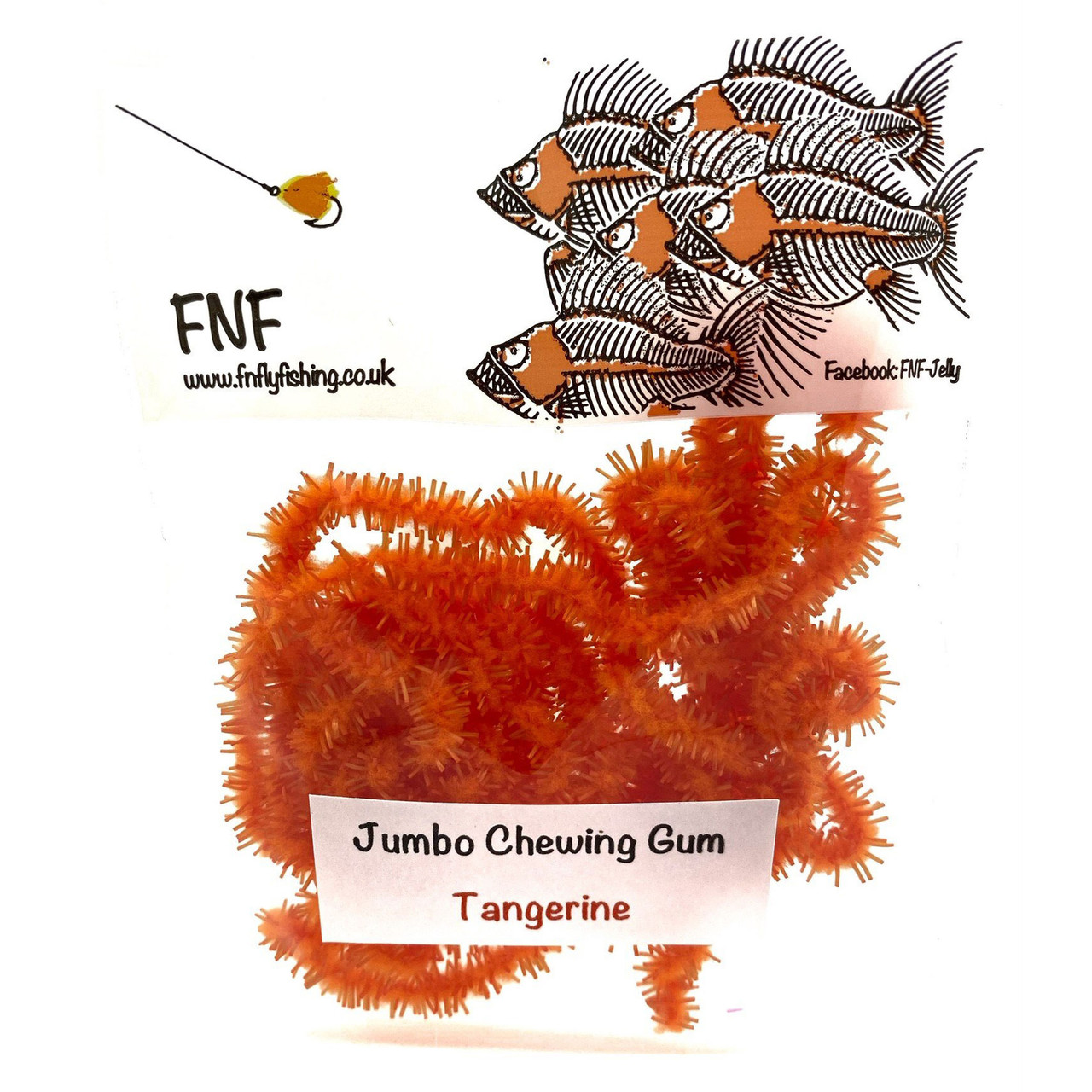 FNF Jumbo Chewing Gum Worm Chenille