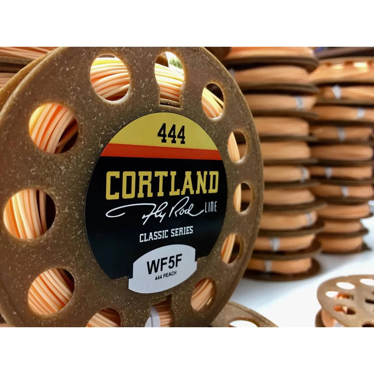Cortland 444 Peach Fly Line - view 1