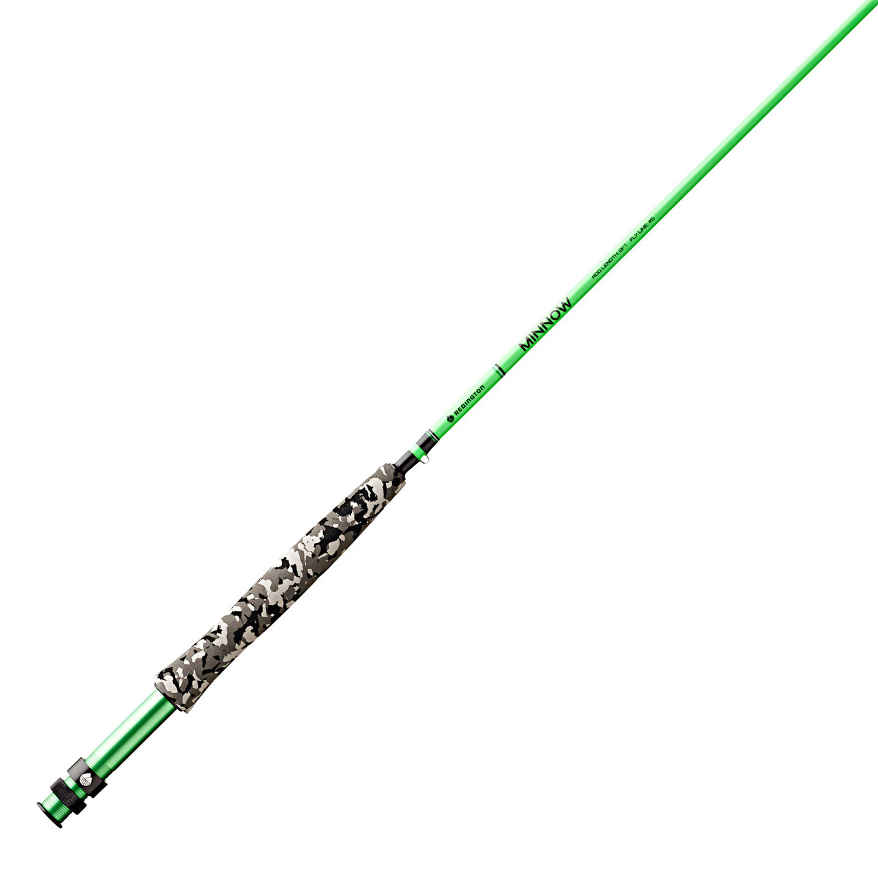 Redington Minnow youth fly rod grip and green blank