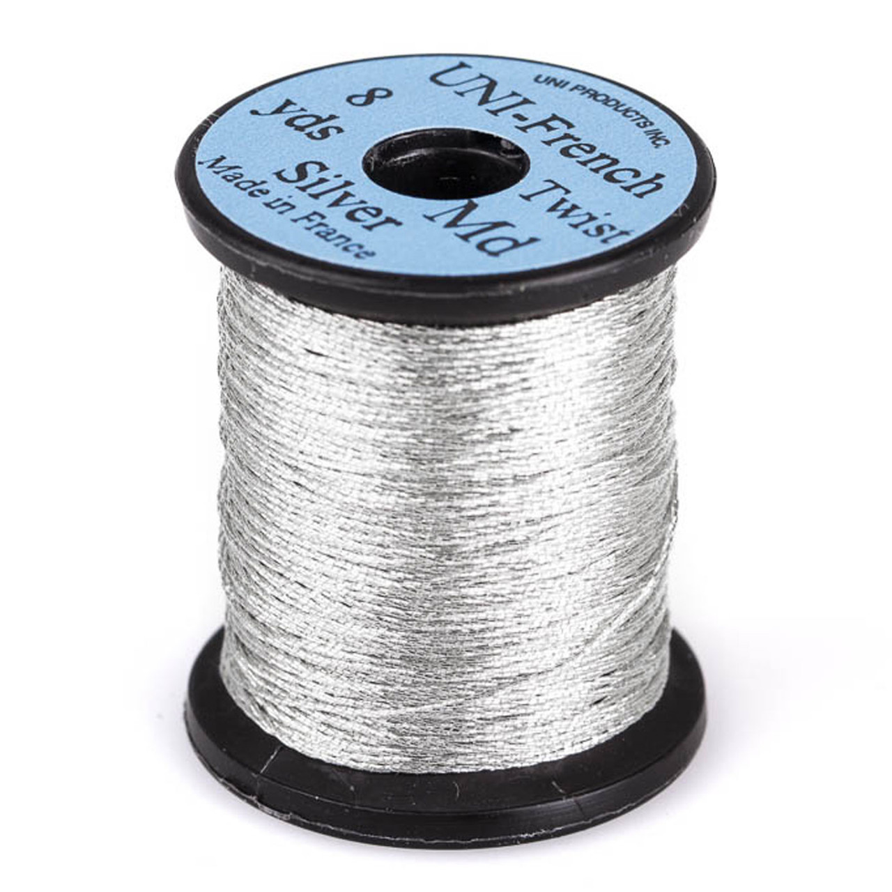 UNI Silver French Twist Tinsel Spool