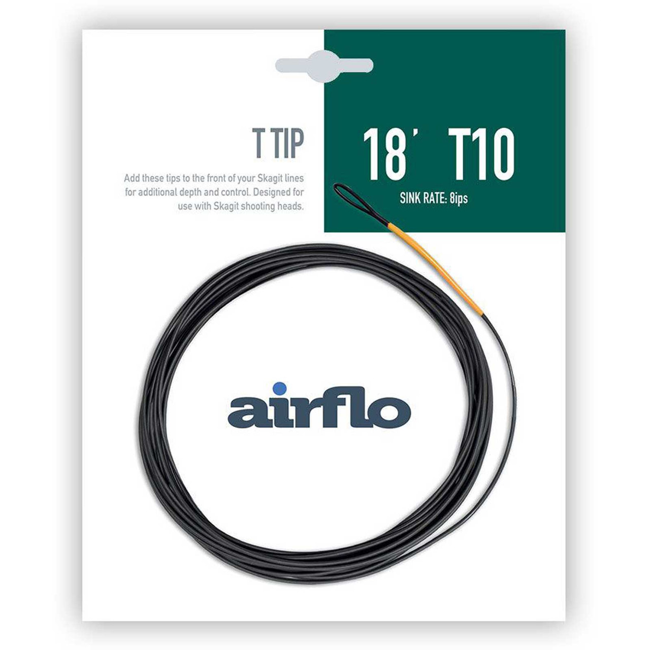 Airflo Custom T-Tips With Looped End Fly Line 10ft T18