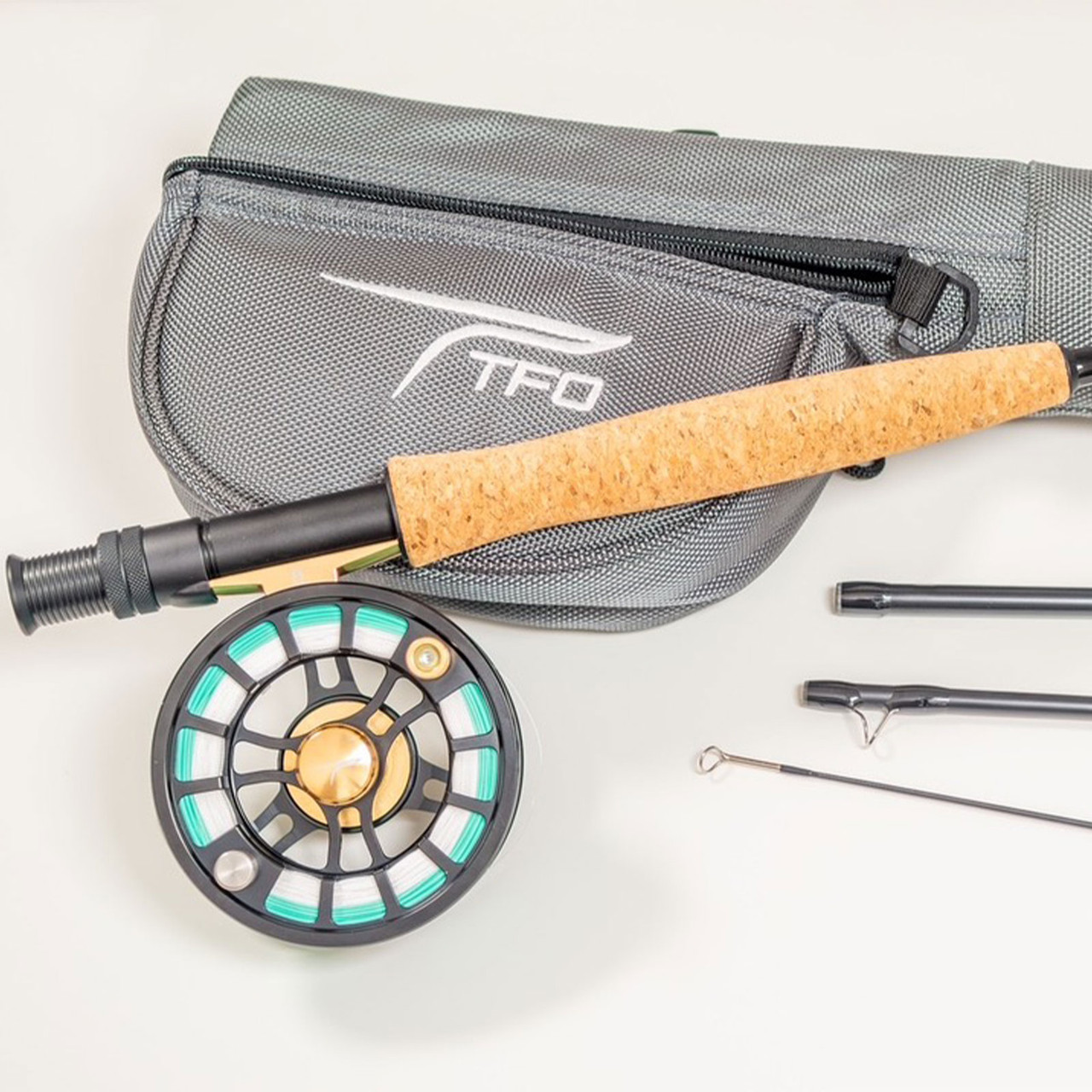 Temple Fork Outfitters TFO NXT Black Label Combo Fly Rod NXT Kit