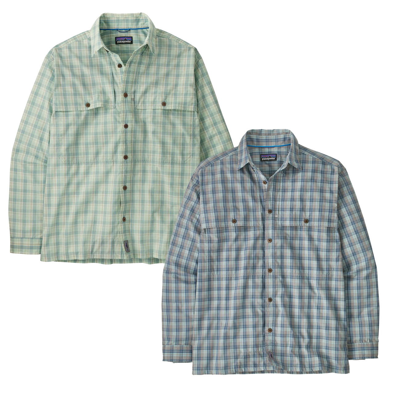 【レア】patagonia L/S  Hopper II shirt Patagonia Men's Long-Sleeved Island Hopper Shirt - The Compleat Angler