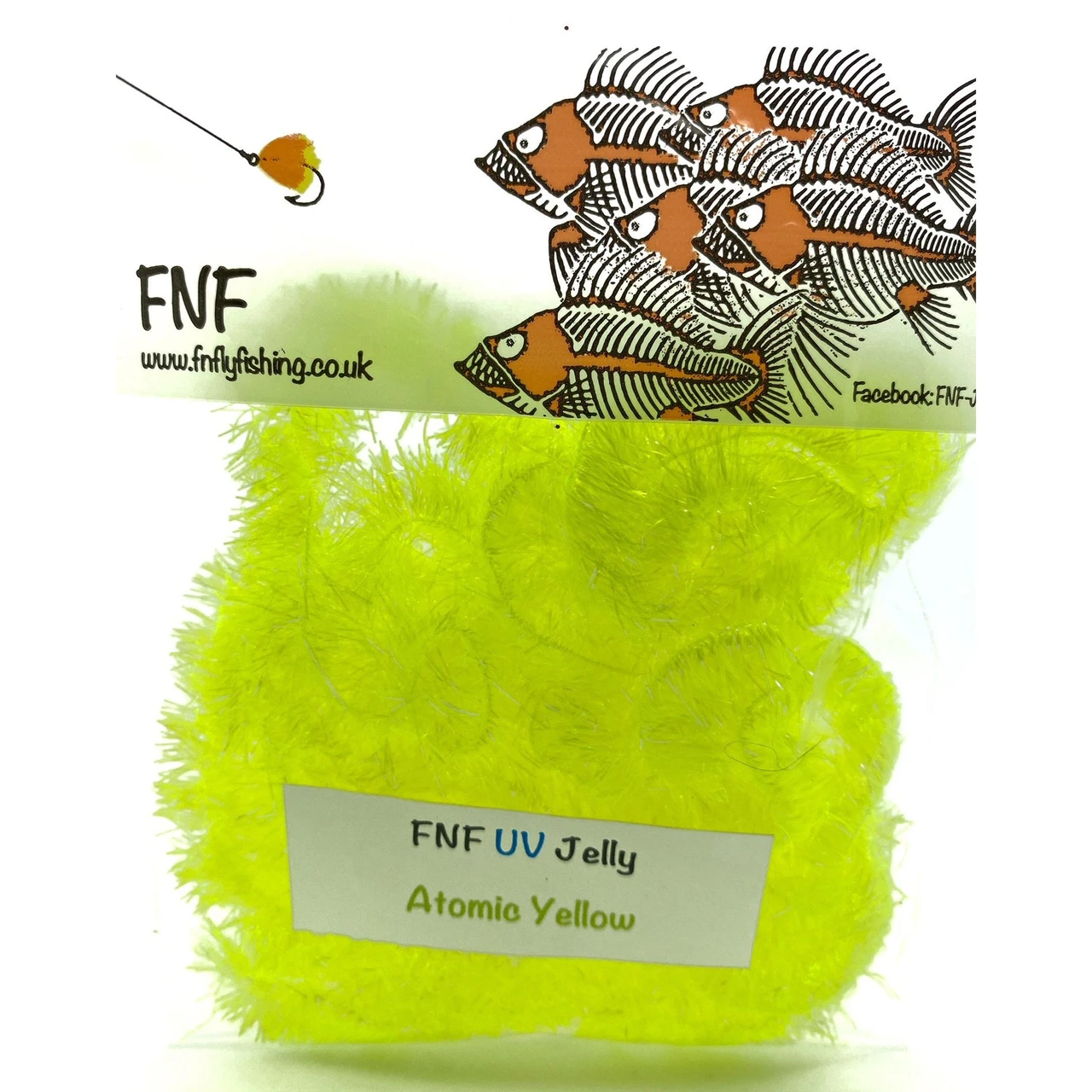 FNF UV Jelly 15 mm ATOMIC YELLOW
