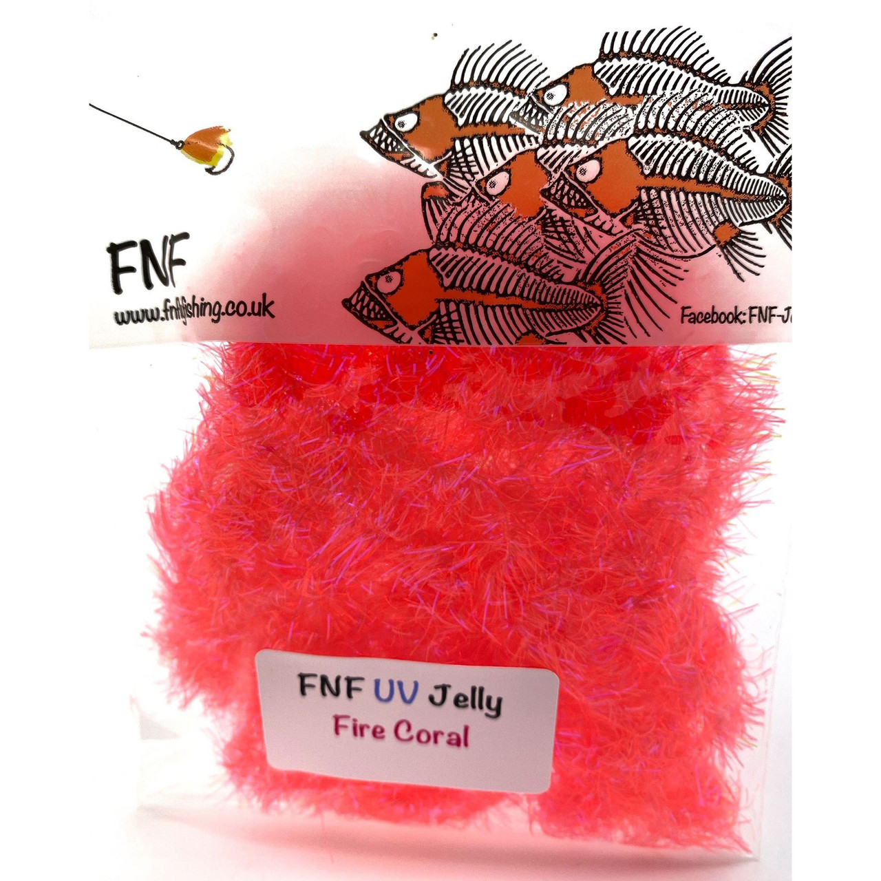 FNF UV Jelly 15 mm FIRE CORAL