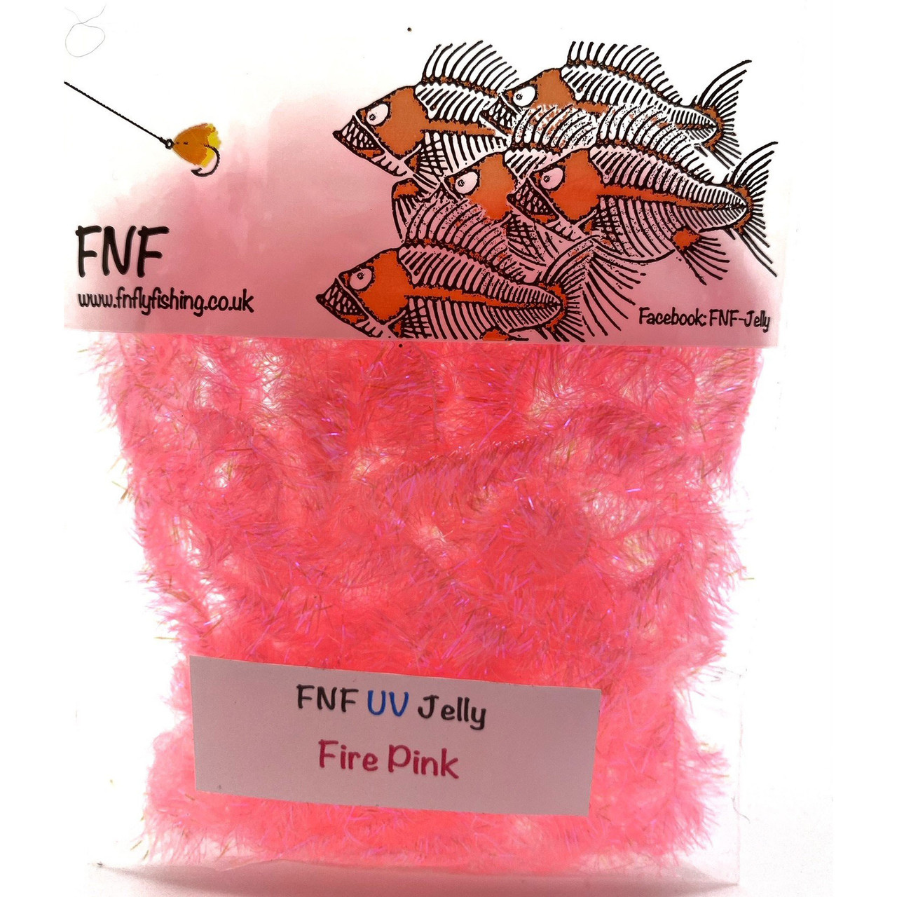 FNF UV Jelly 15 mm FIRE PINK