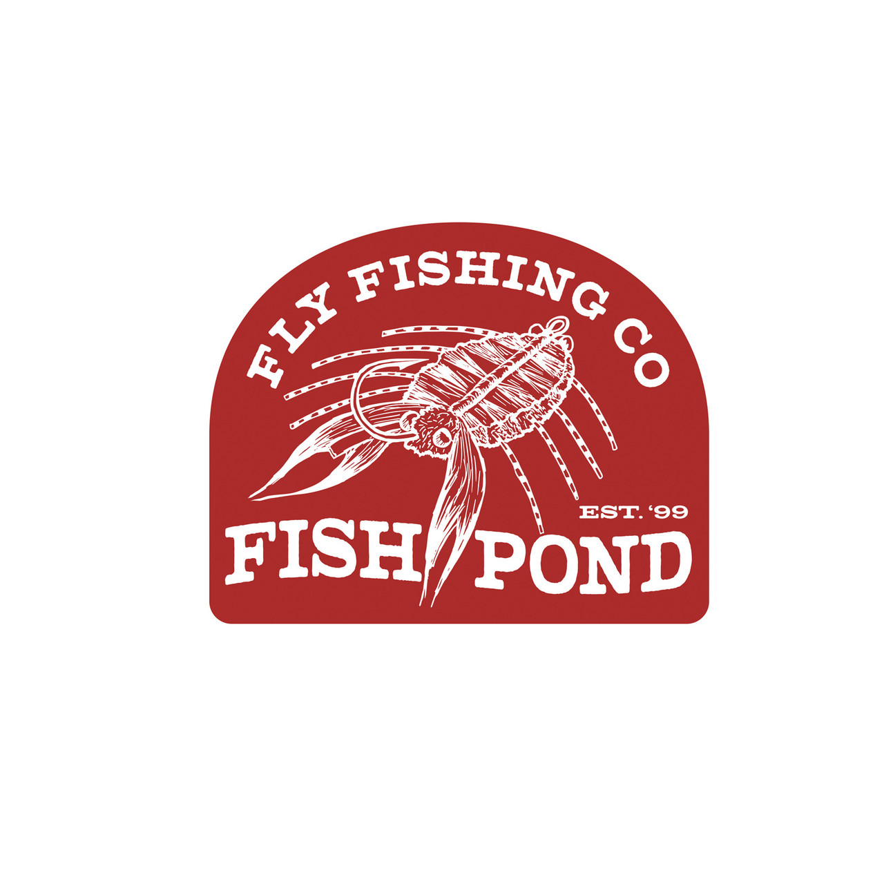 Fishpond Thermal Die Cut Sticker Ascension 5 in