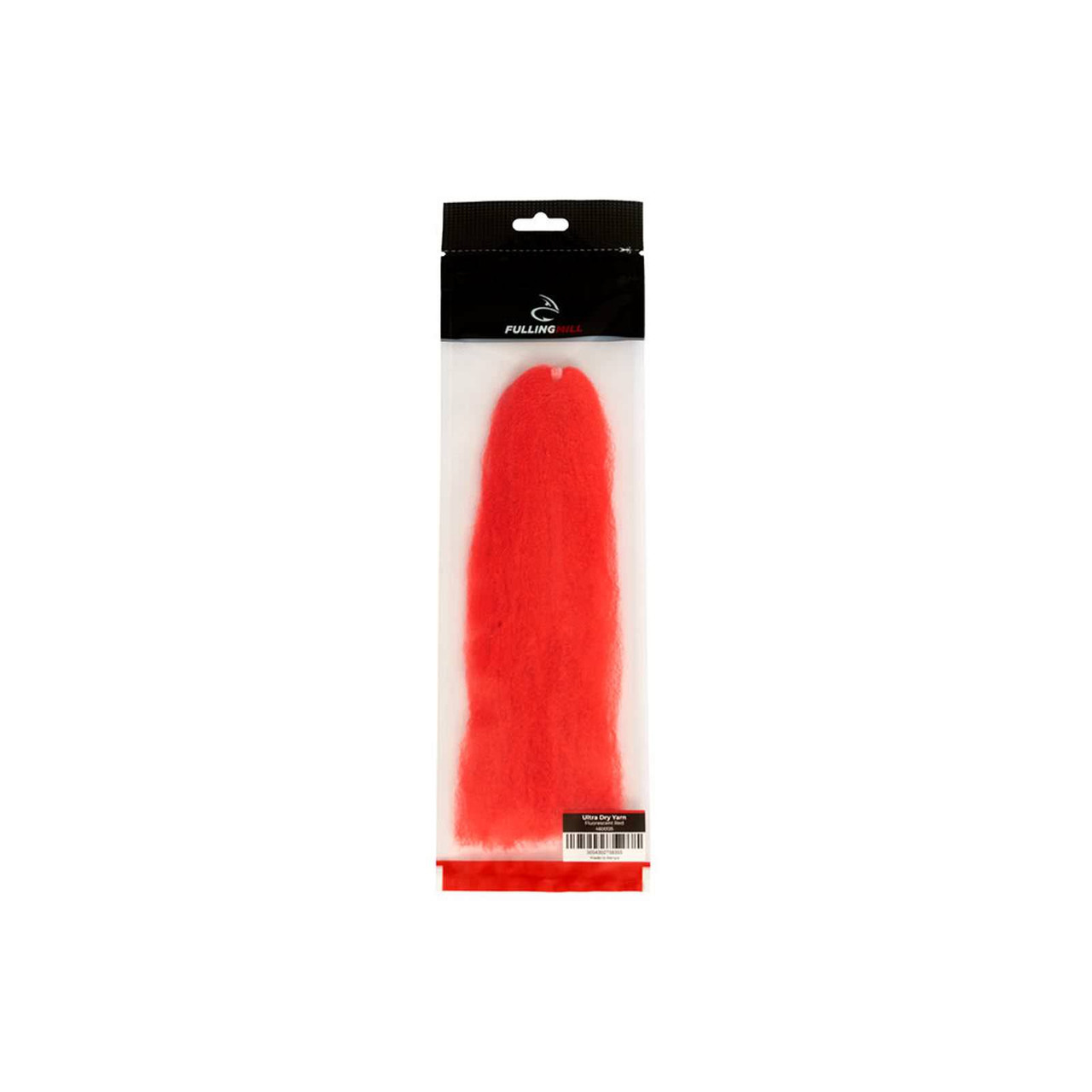 Fulling Mill Ultra Dry Yarn Fluorescent Red