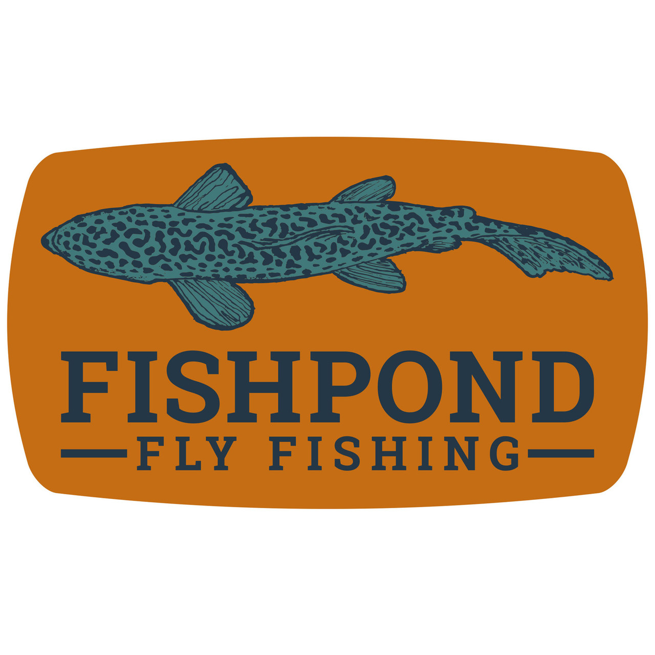 Fishpond Cruiser Sticker 6 in