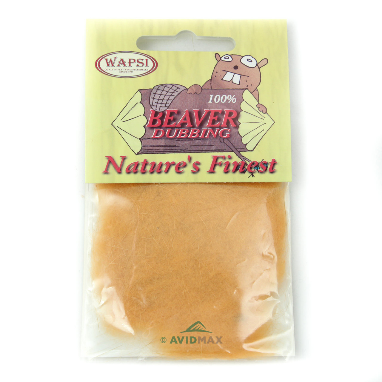 Wapsi Beaver Dubbing Sulphur Orange