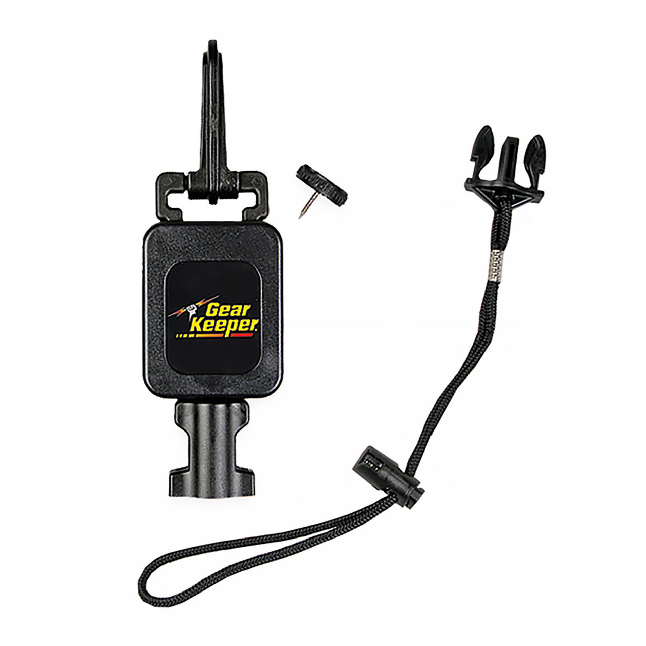 Gear Keeper Wading Staff Tether Retractor Combo Mount