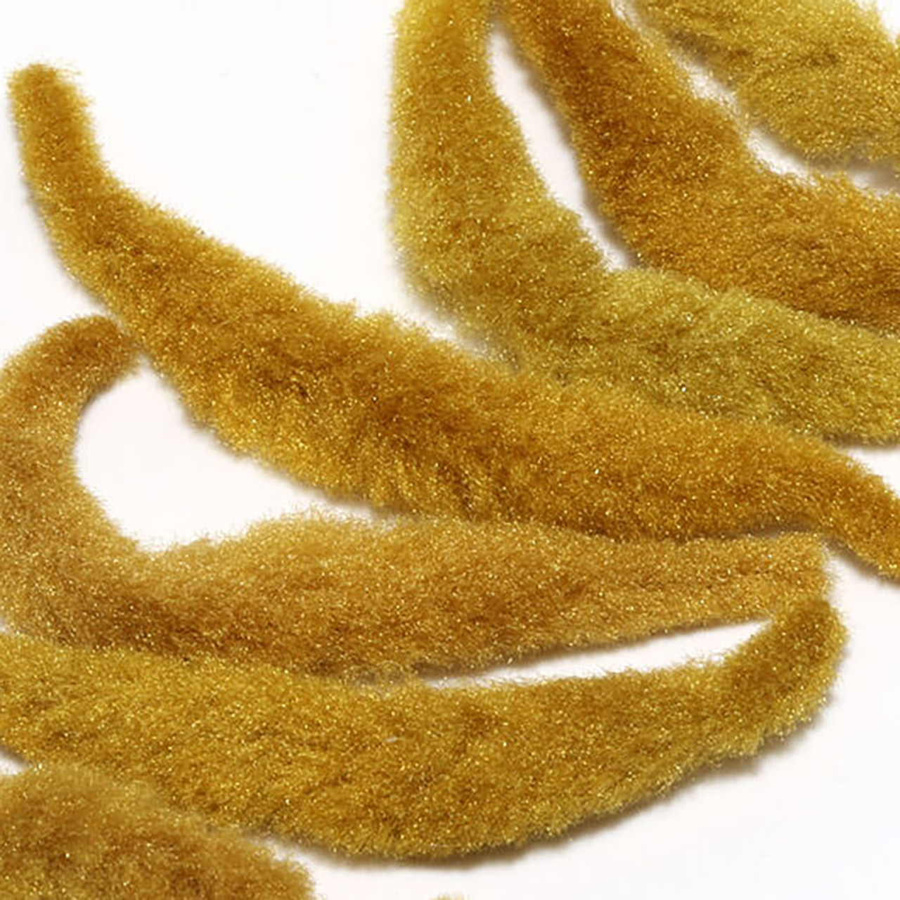 Hareline Polliwog Tails Golden Olive