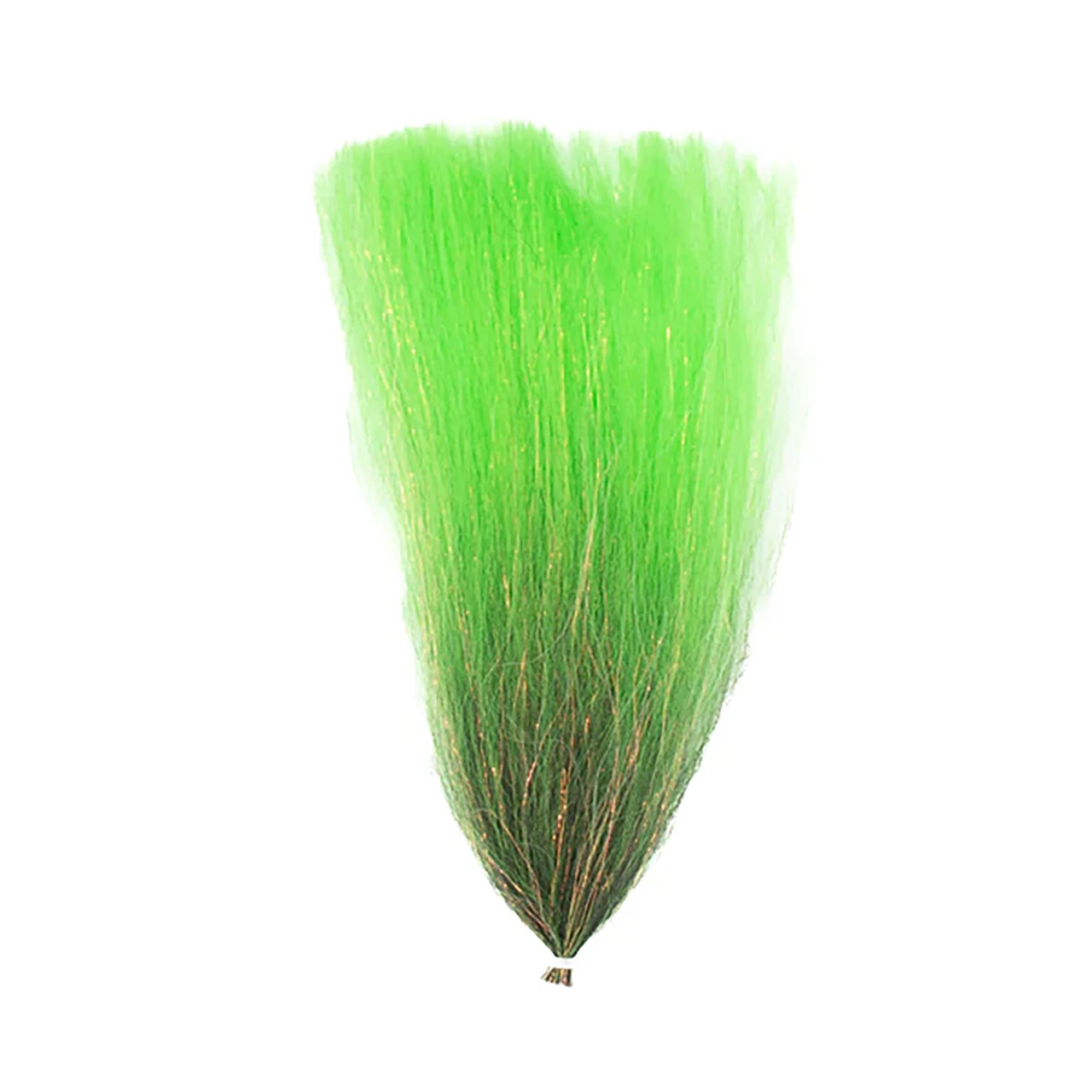 Hareline Baitfish Brush Fade Fade Black To Chartreuse