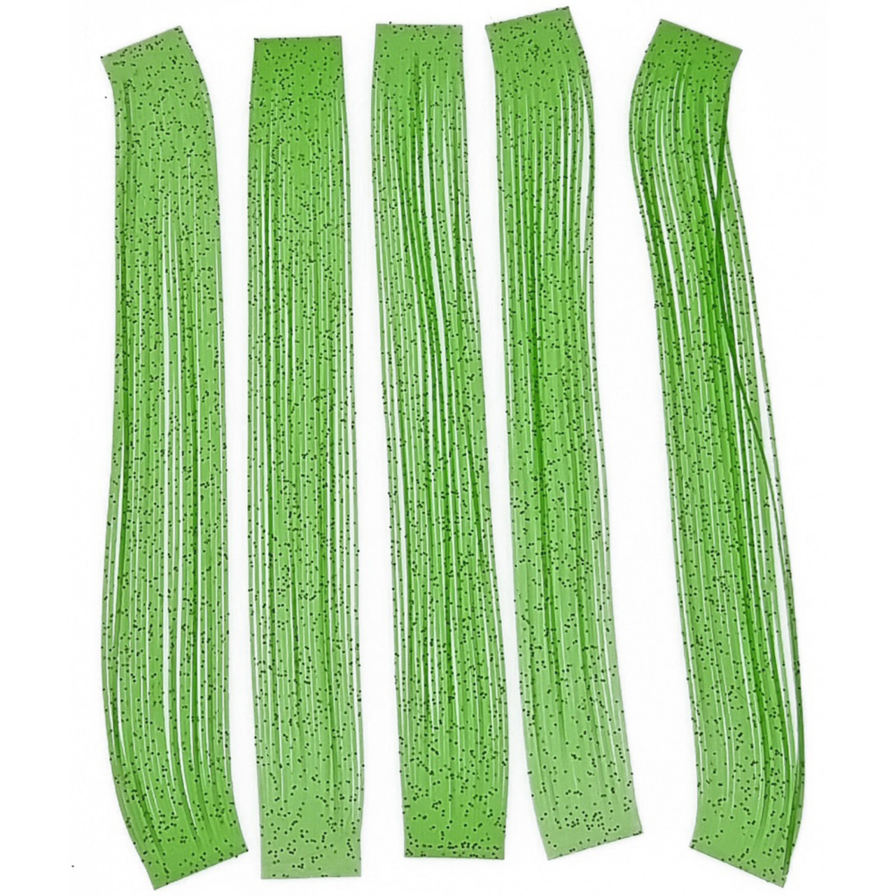 Semperfli SiliLegs Flake Chartreuse and Silver