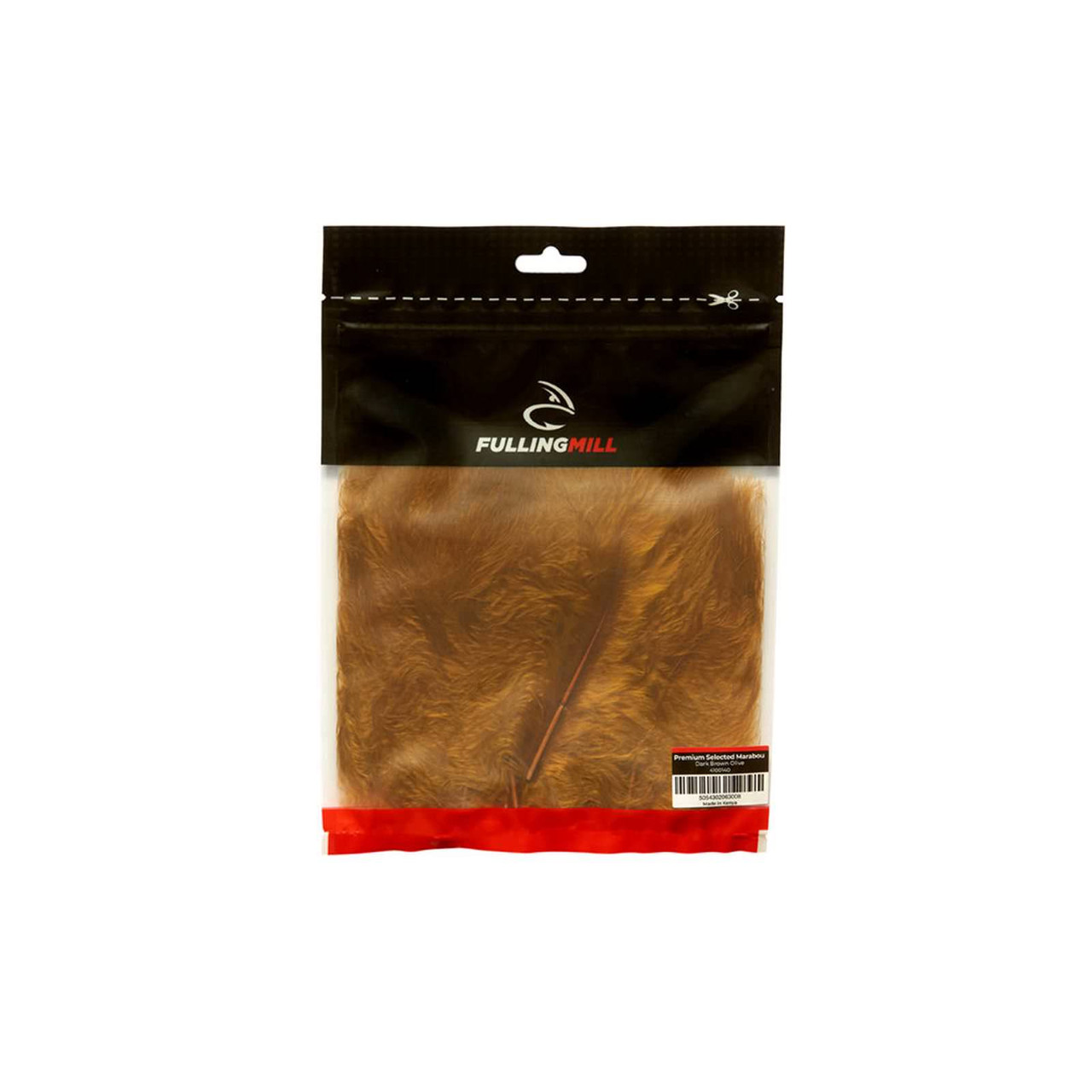 Fulling Mill Premium Selected Marabou Dark Brown Olive