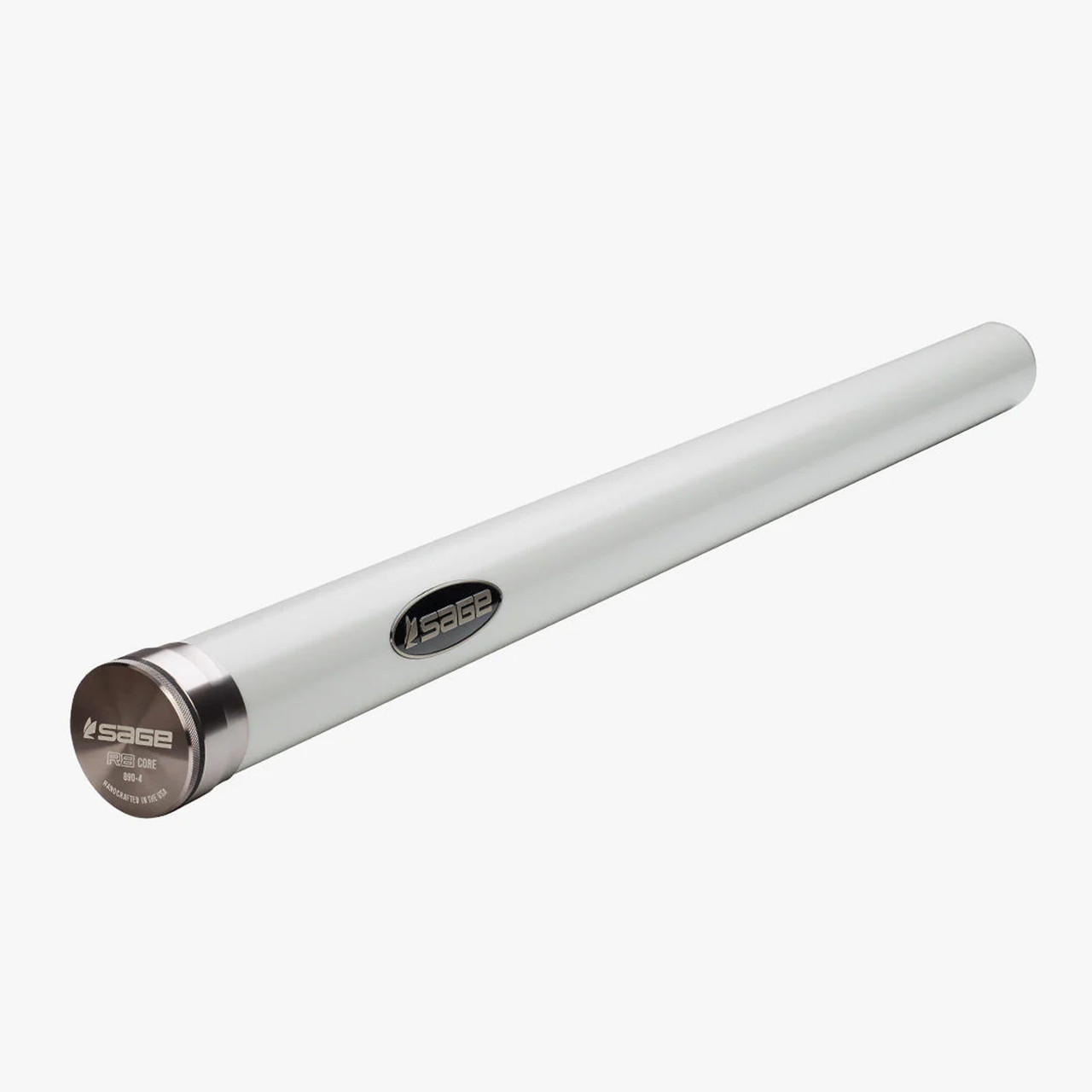 Sage R8 Core aluminum rod tube with Sage medallion
