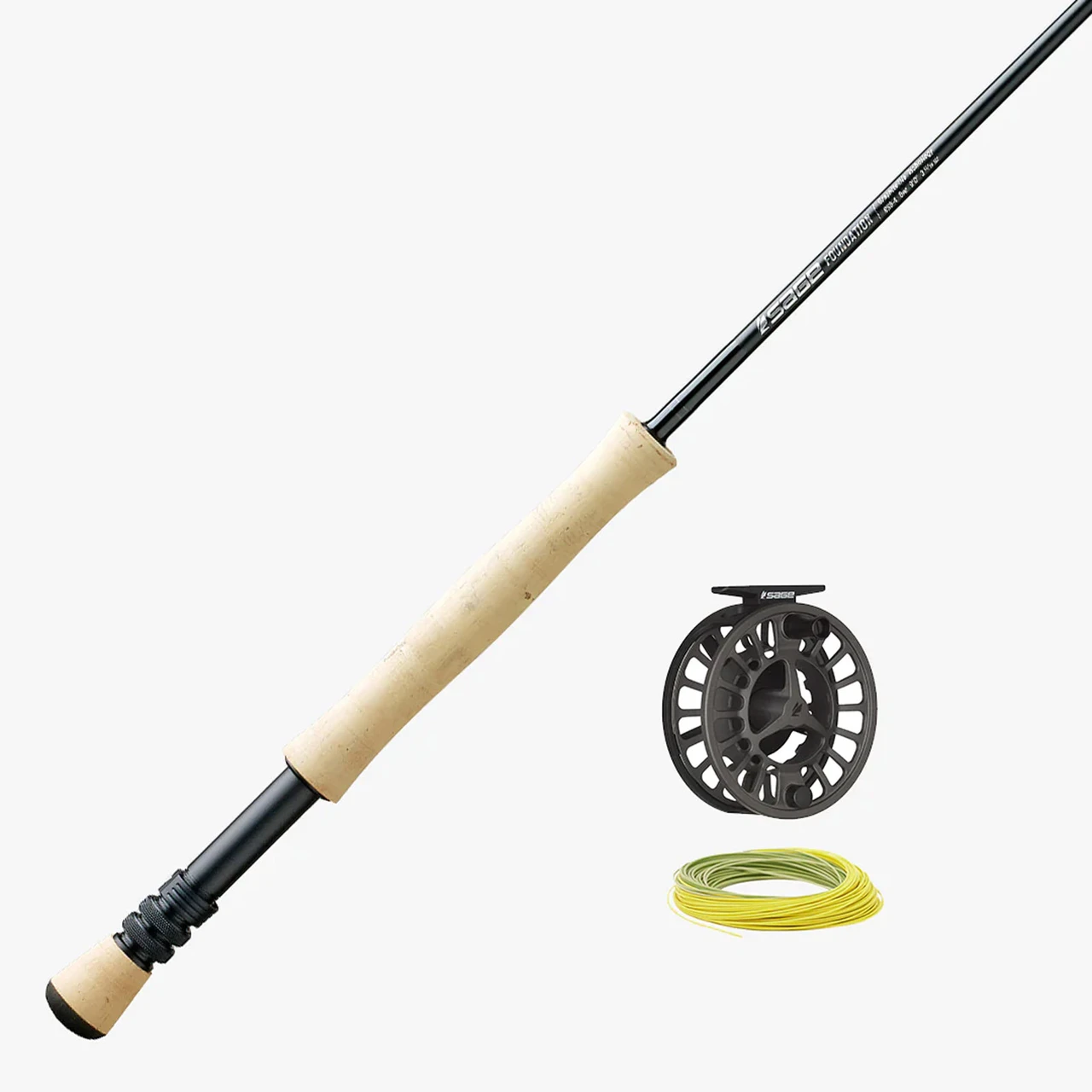 Sage Foundation Outfit fighting butt rod with reel and line