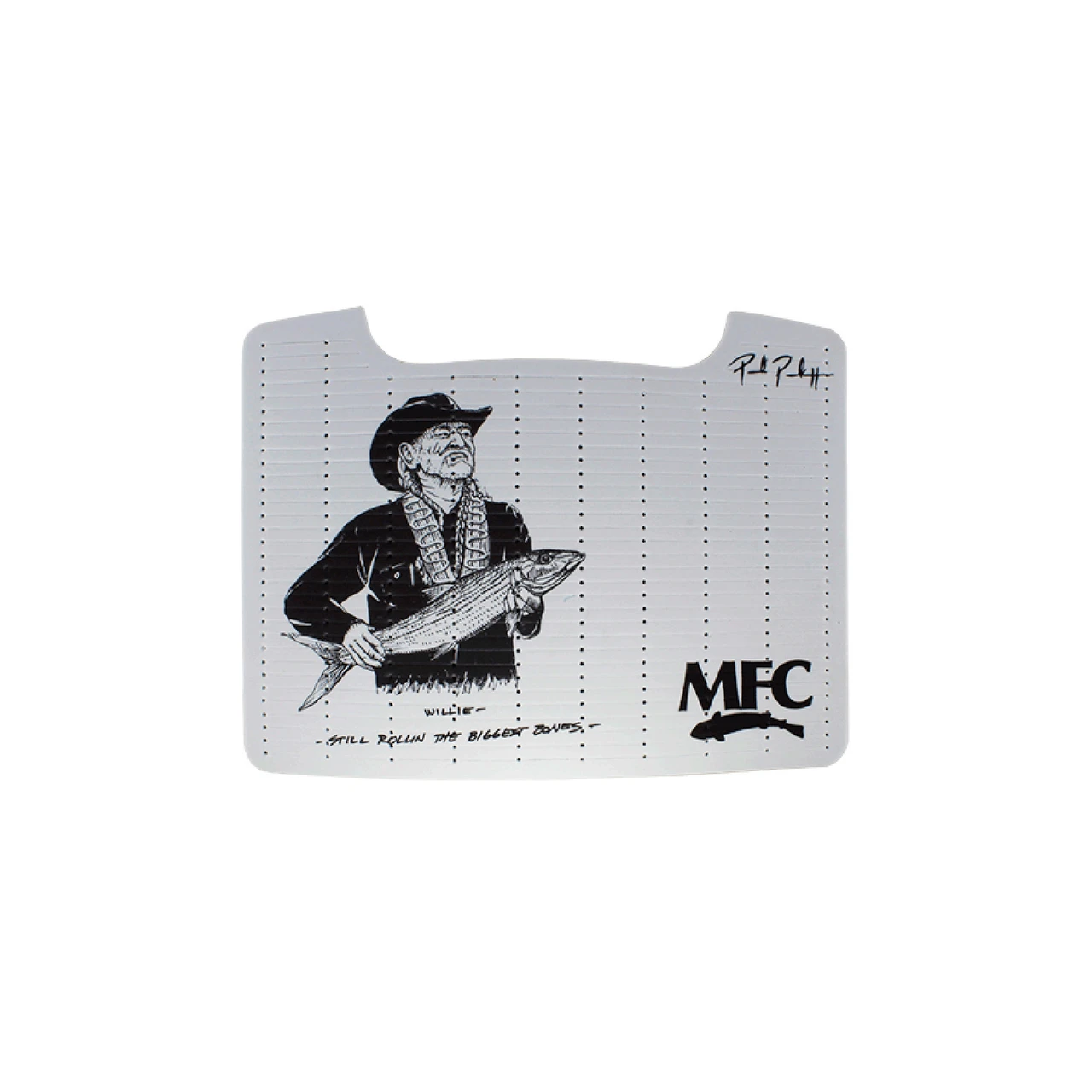 MFC Boat Box Drying Patch Puckett's Willie (Bone)