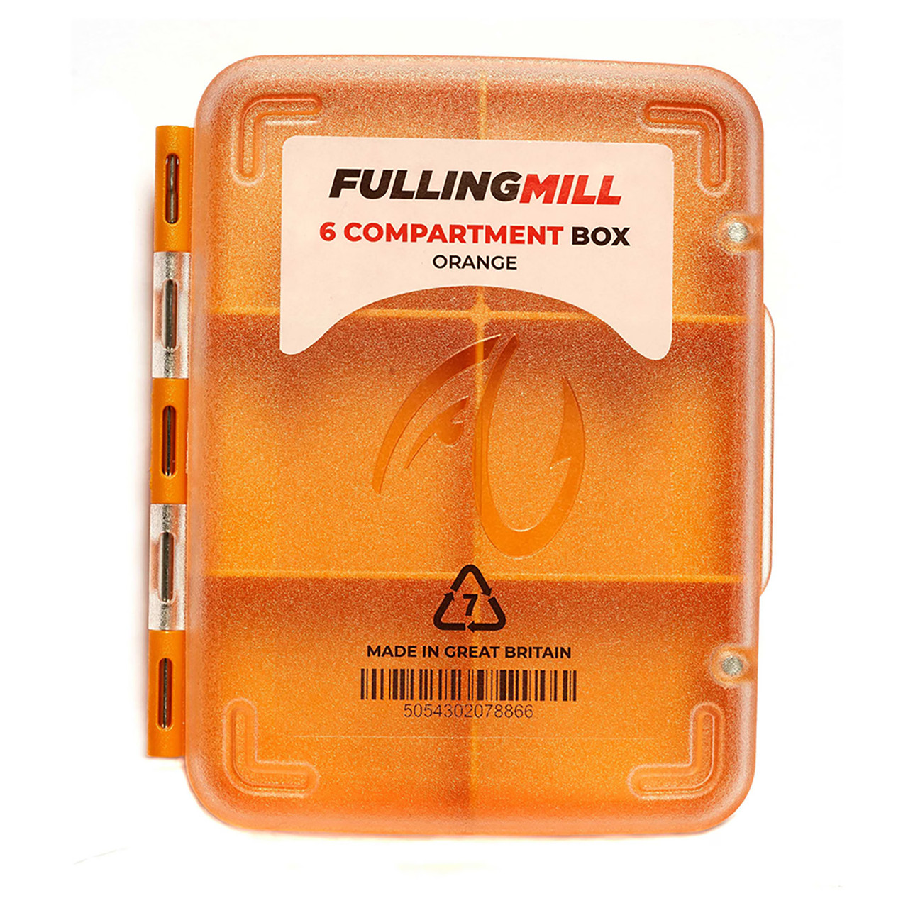 Fulling Mill 6 Compartment Box Orange