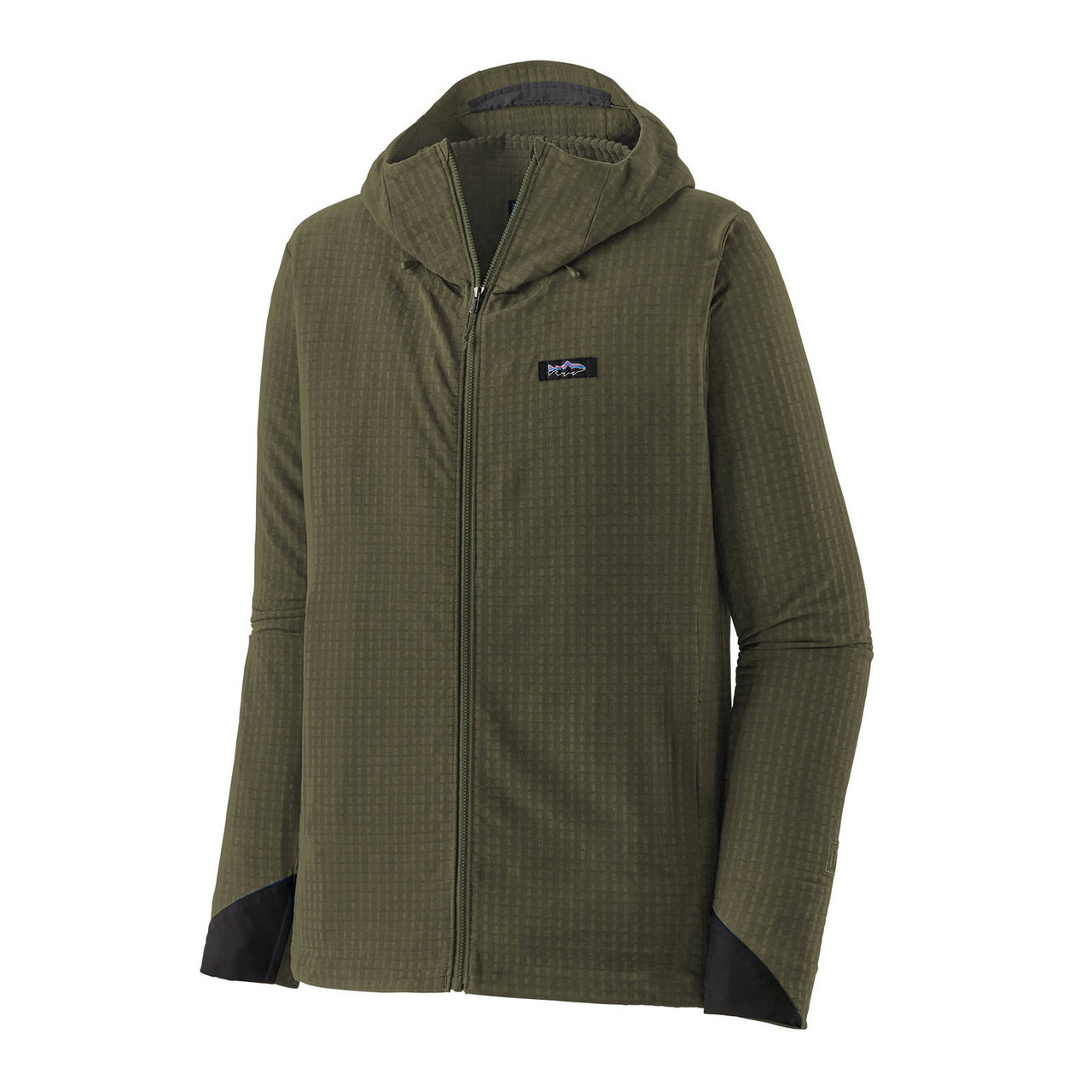 Patagonia Men's R1 TechFace Fitz Roy Trout Hoody - AvidMax Patagonia Men's R1 TechFace Fitz Roy Trout Hoody - AvidMax
