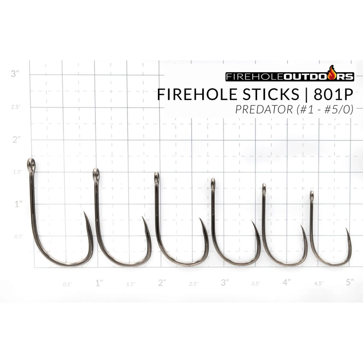 Firehole Sticks 801P Fly Tying Hooks - view 1