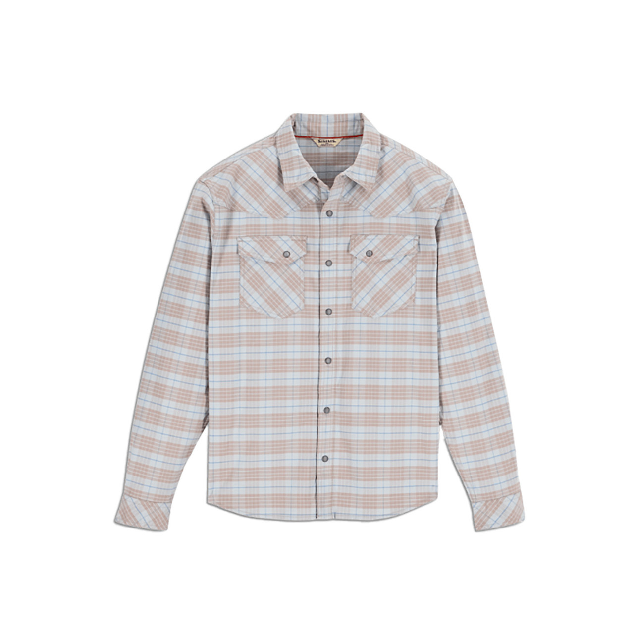 Simms Men's Brackett Flannel XXL Drummond Plaid: Sterling