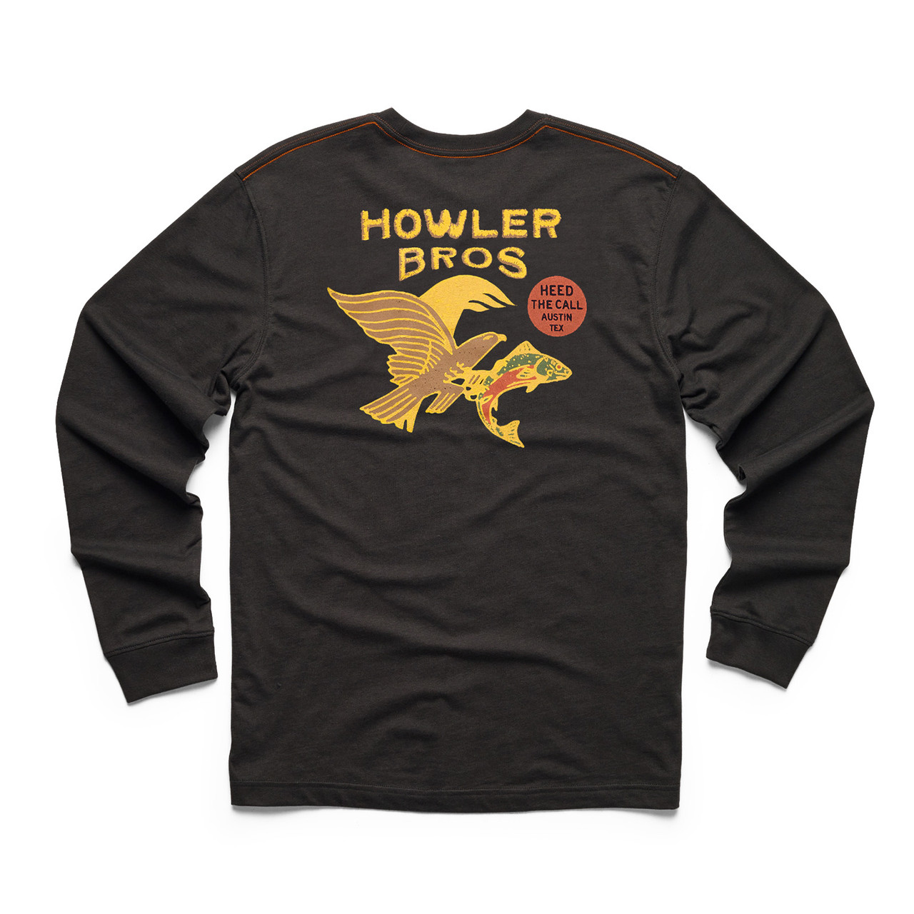 Howler Brothers Osprey Prey Black Longsleeve T-Shirt