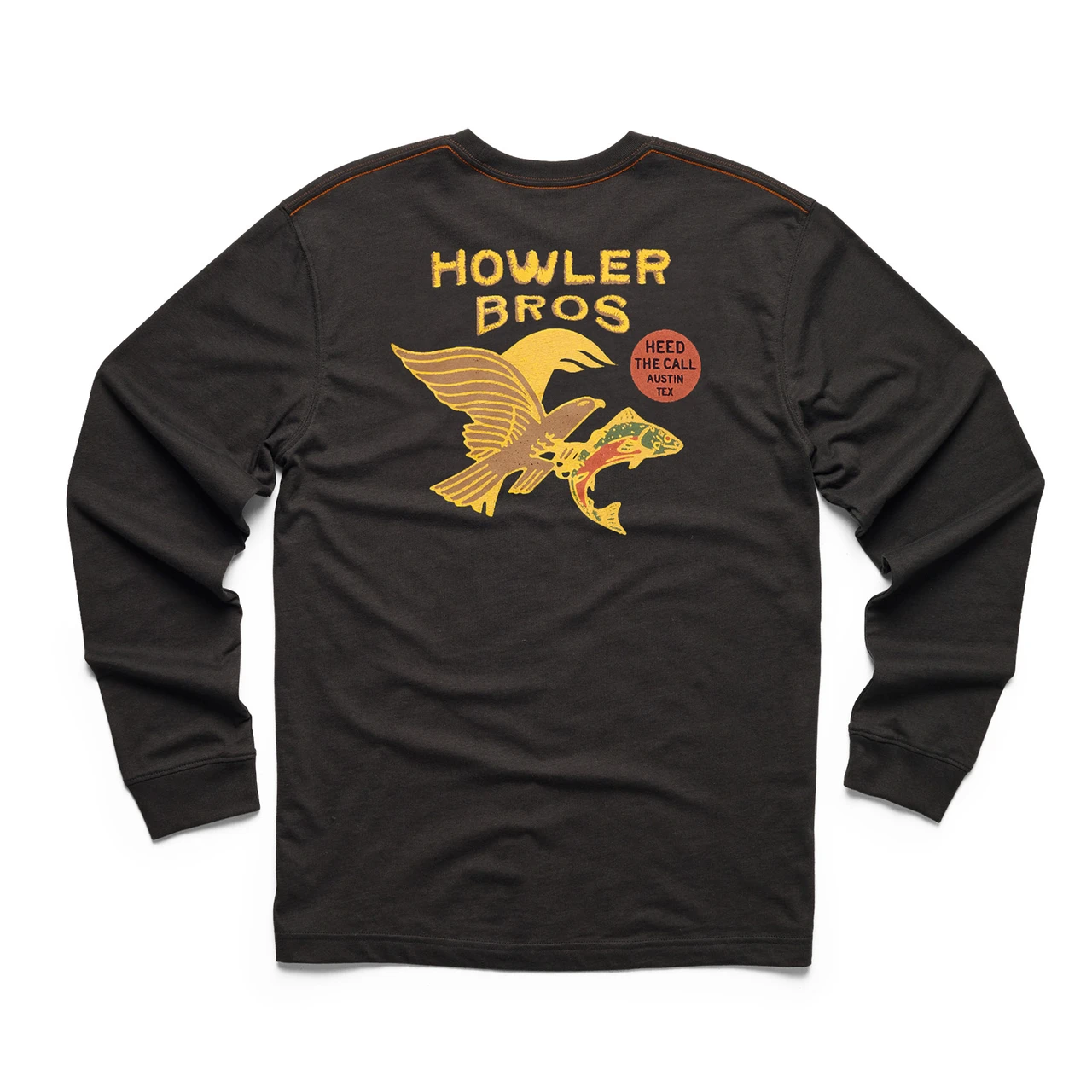 Howler Brothers Osprey Prey Black Longsleeve T-Shirt XL