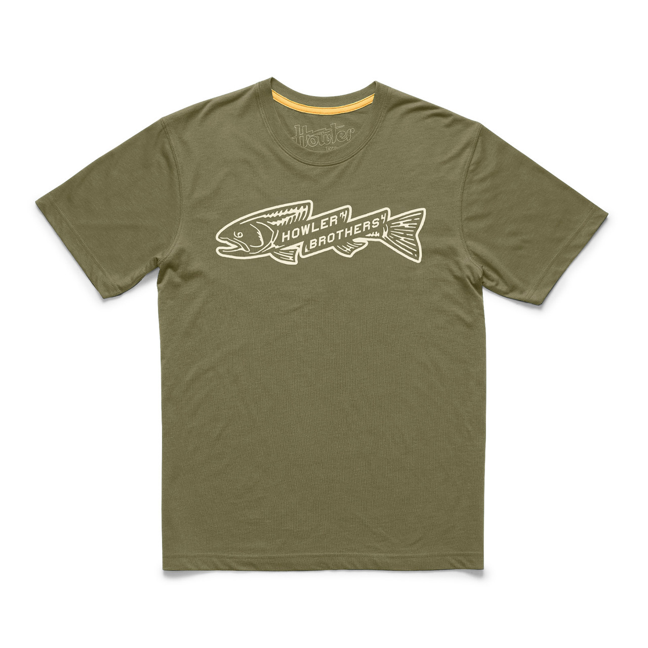 Howler Brothers Trout Bolt Ivy Green T-Shirt Medium