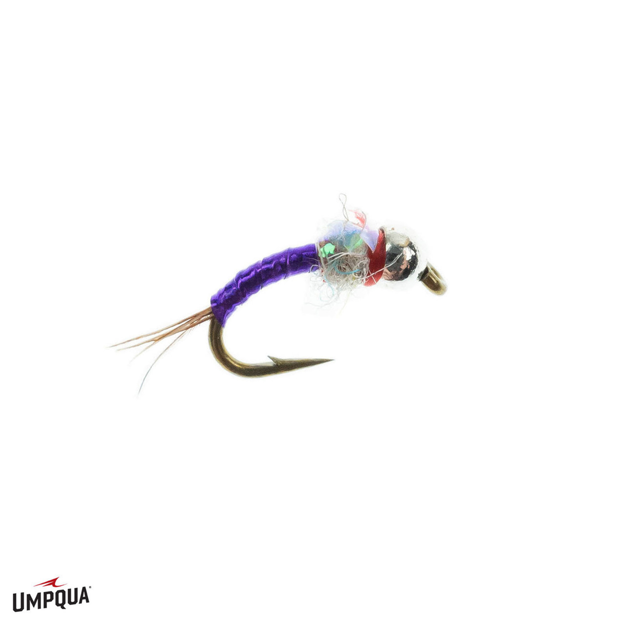 Tungsten Rainbow Warrior Fly | Purple Tungsten Rainbow Warrior Fly | Purple