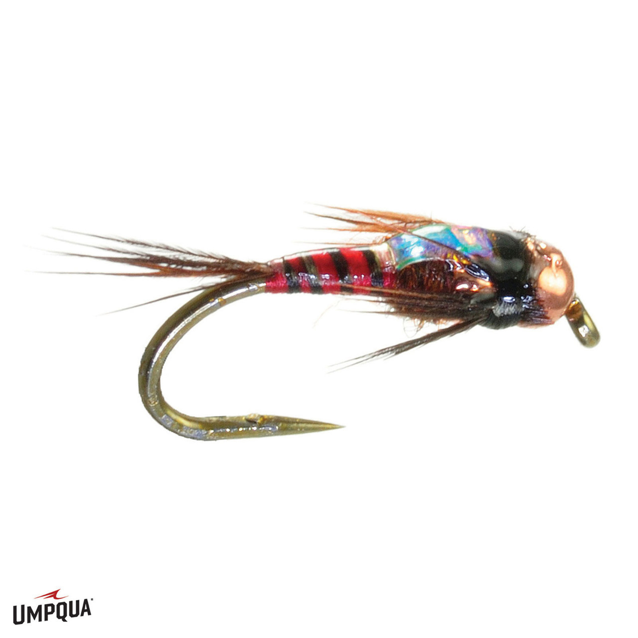 Two Bit Hooker Jig Craven Fly Red 16