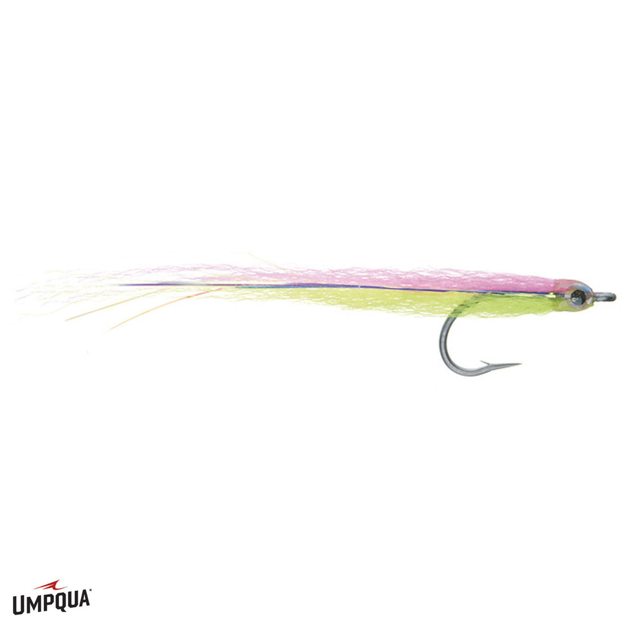 Whitebait Mushy Fly Chartreuse White