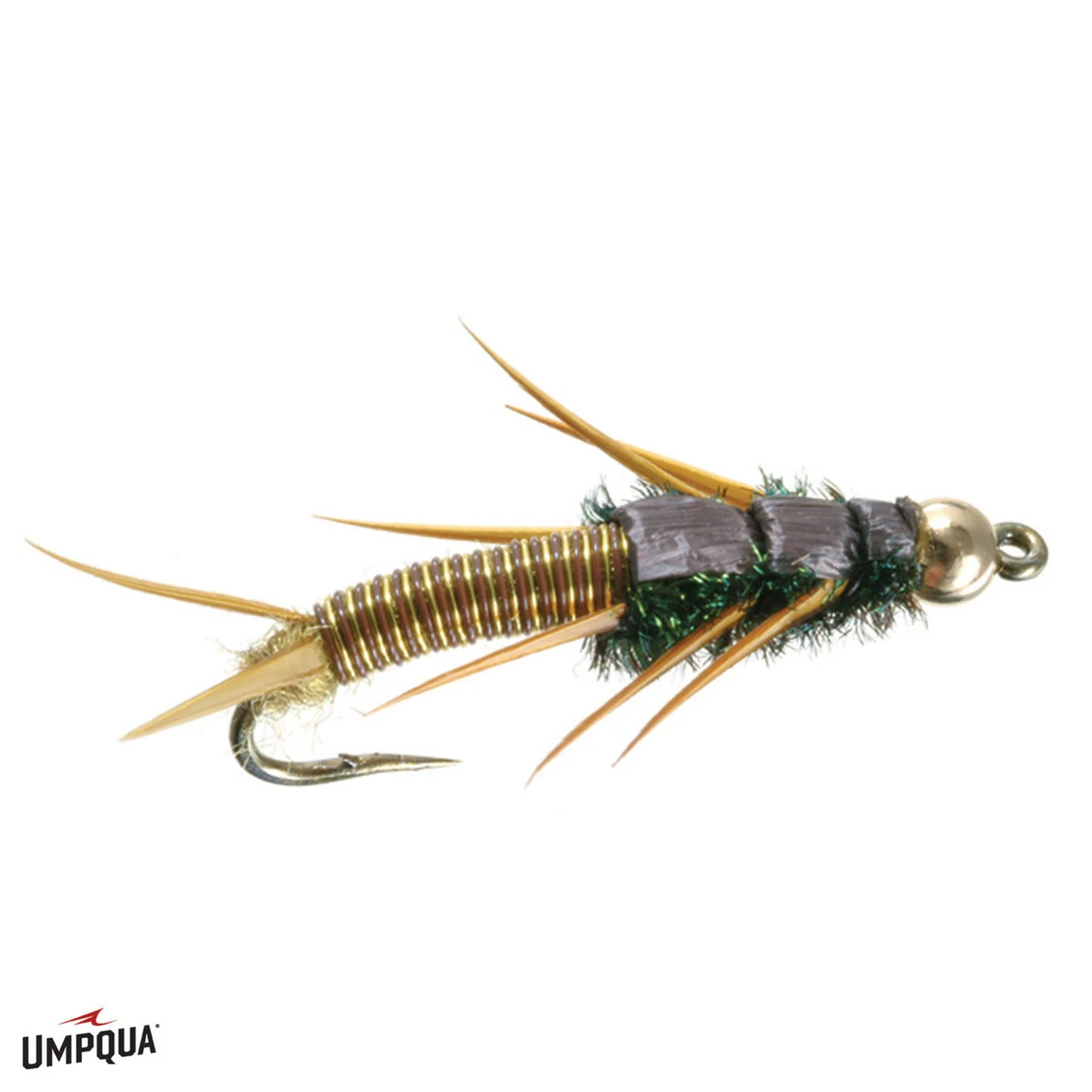 Wired Stonefly Gold Bead Fly Golden 14