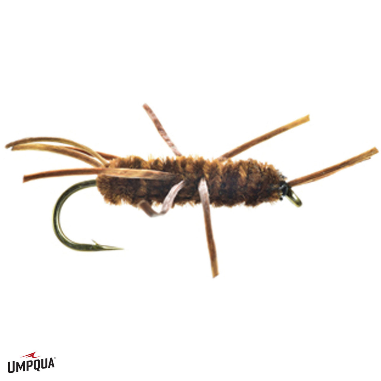 Rubberlegs Fly Dark Brown Brown