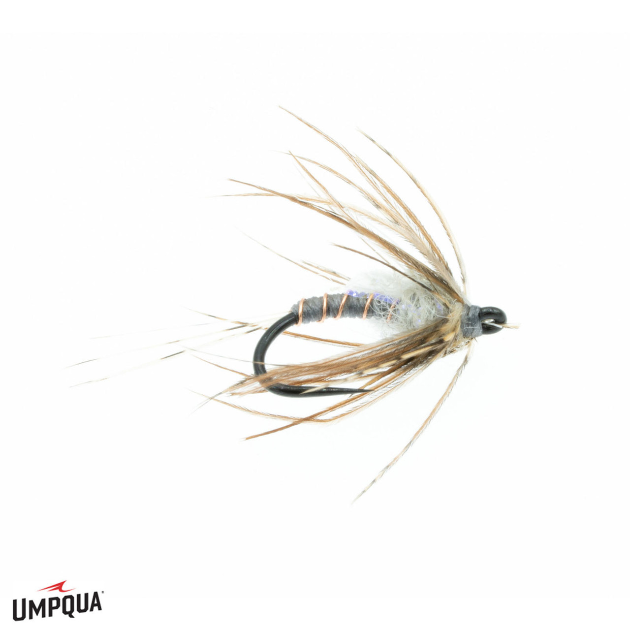 Remote Control Soft Hackle Leister Fly Gray 20