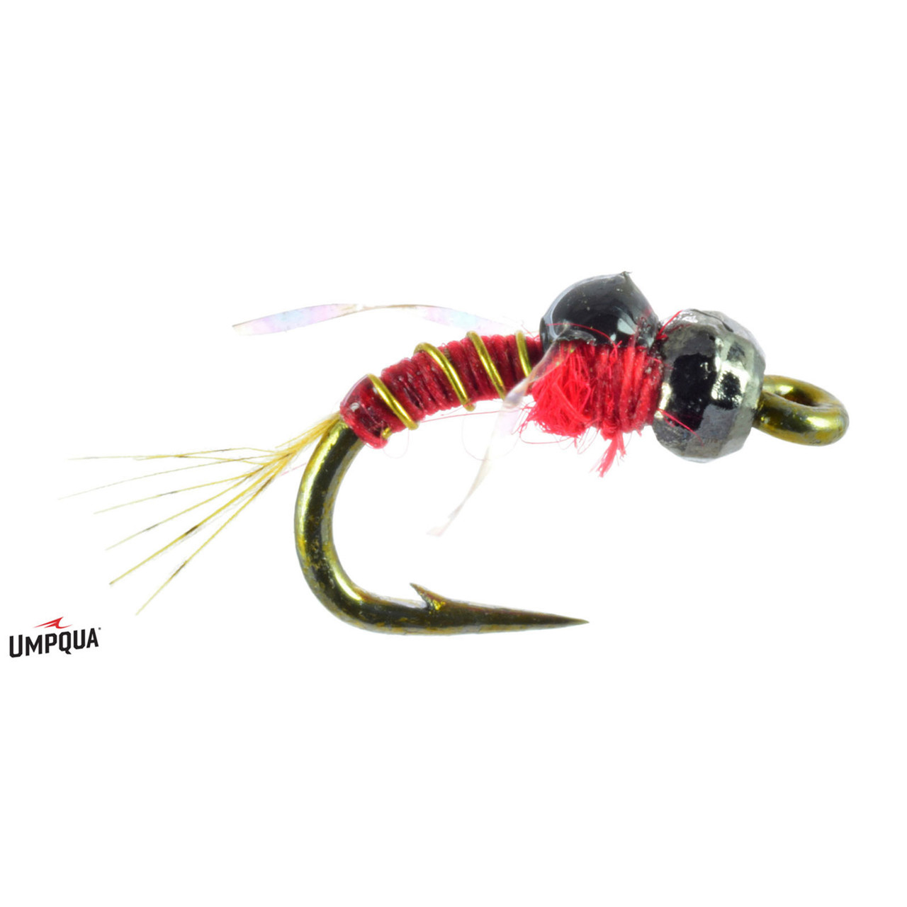 Tailwater Tiny Tungsten Bead Fly Red 22