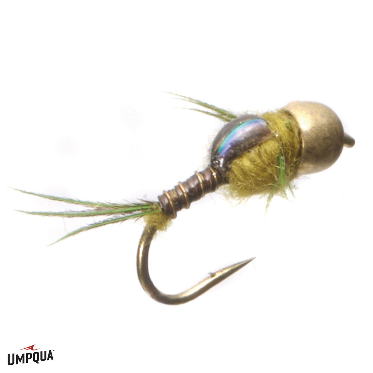 Micro Mayfly Tungsten Fly Olive