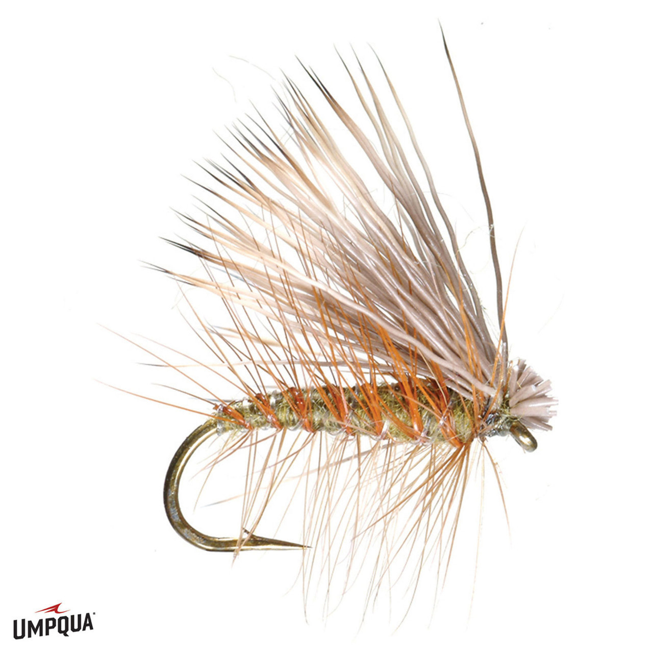 Umpqua Elk Hair Caddis Fly - Olive