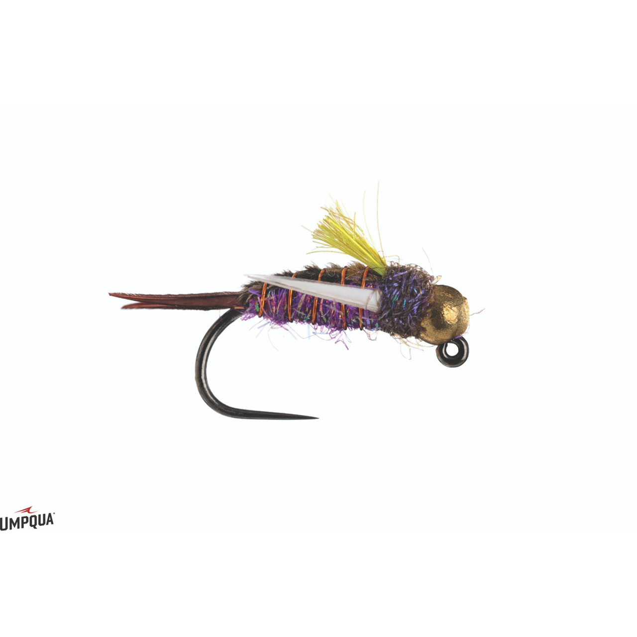 Psycho Prince Jig Tungsten Bead Fly Purple