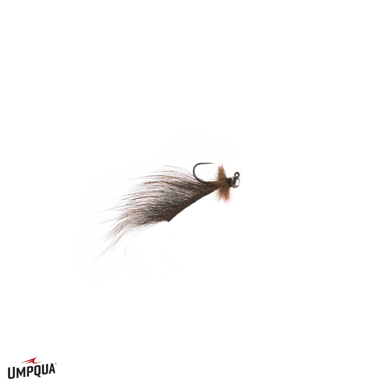 Mini Leech Jig Fly Brown