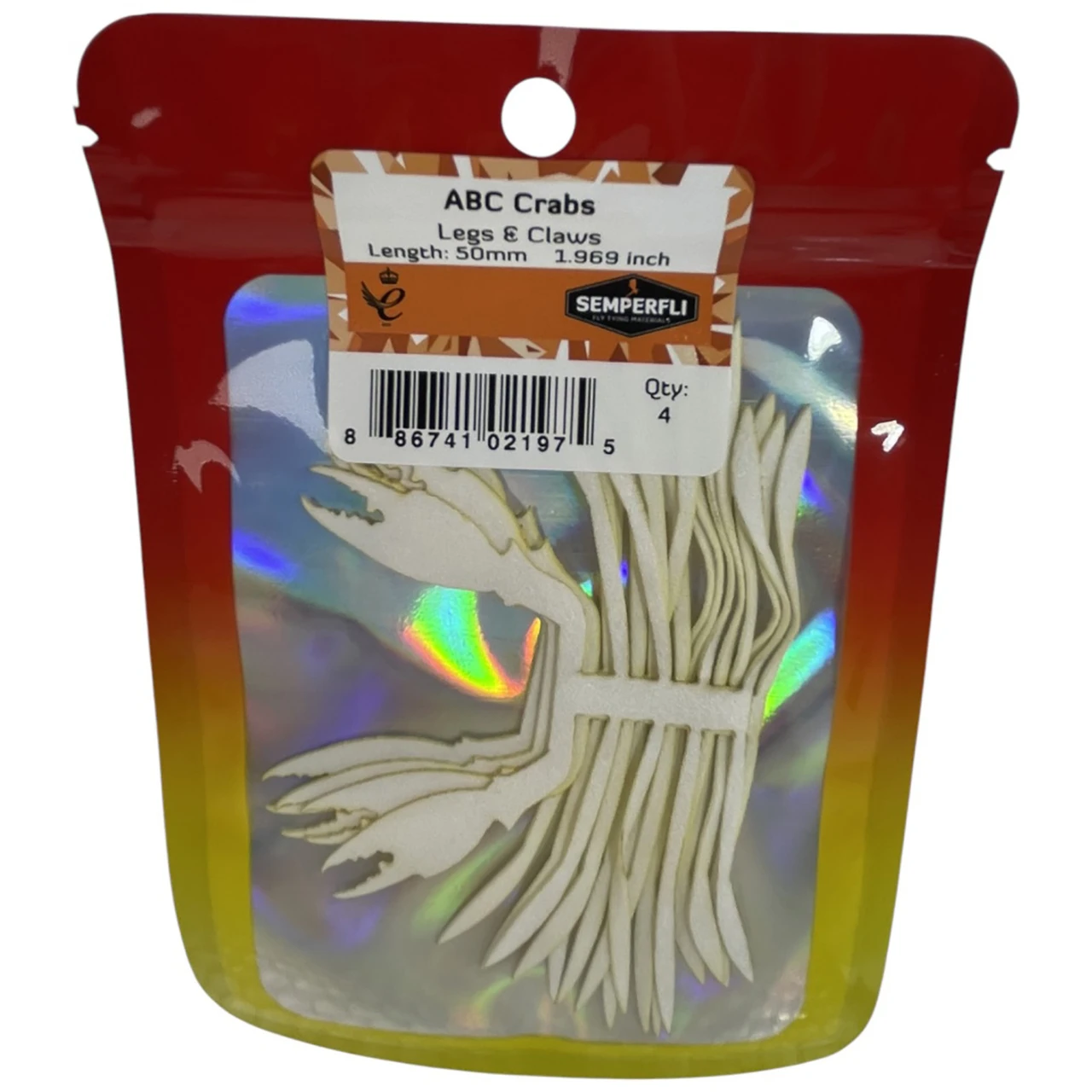 Semperfli ABC Crab Legs & Claws Skeletons 50mm