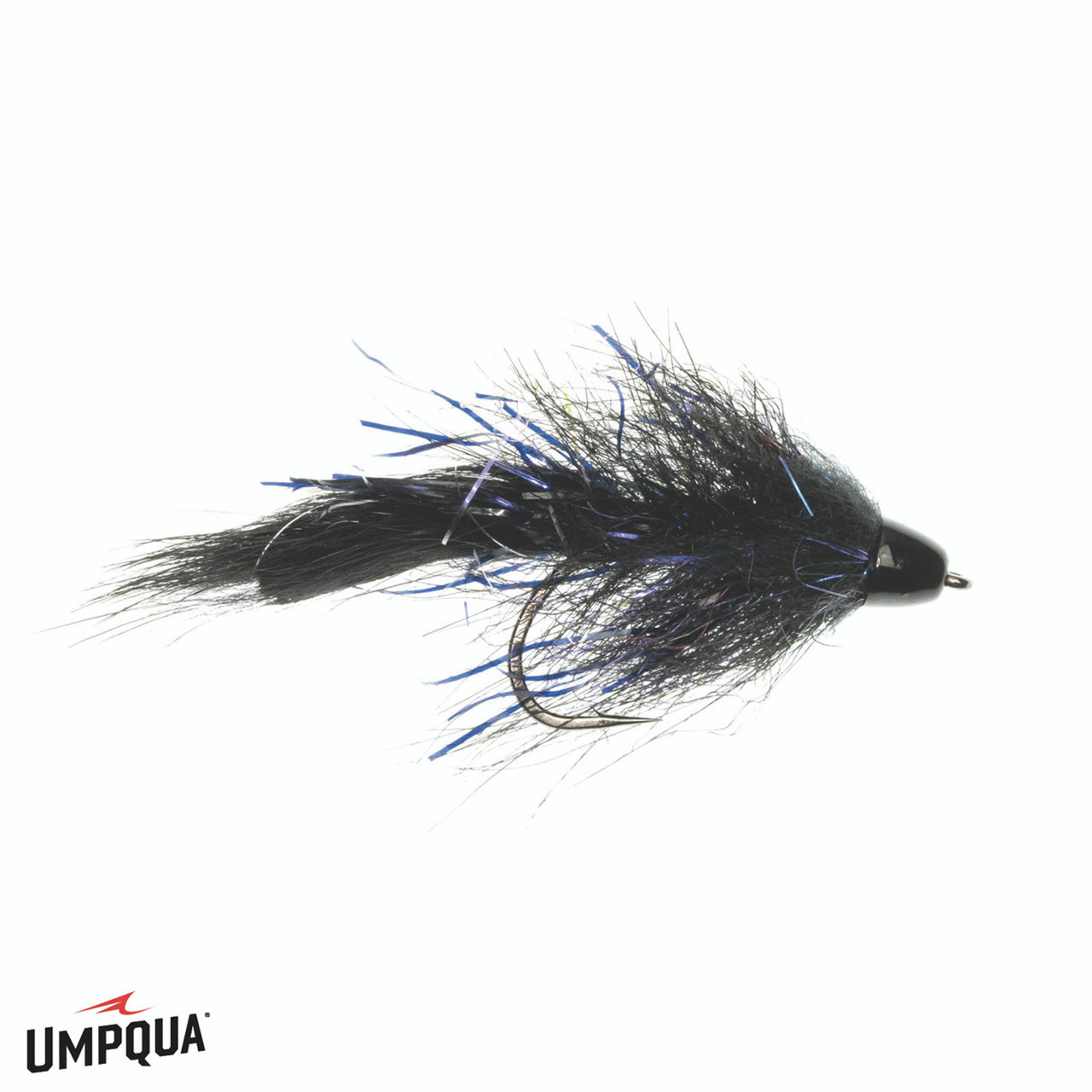 Lightning Leech Dorsey Fly | Black Lightning Leech Dorsey Fly | Black