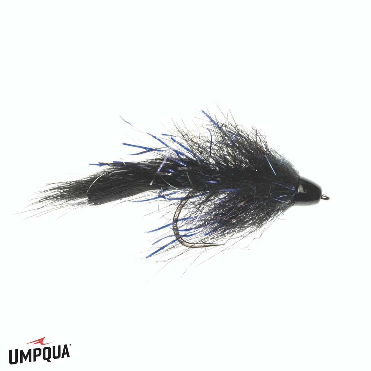 Lightning Leech Dorsey Fly Black 6