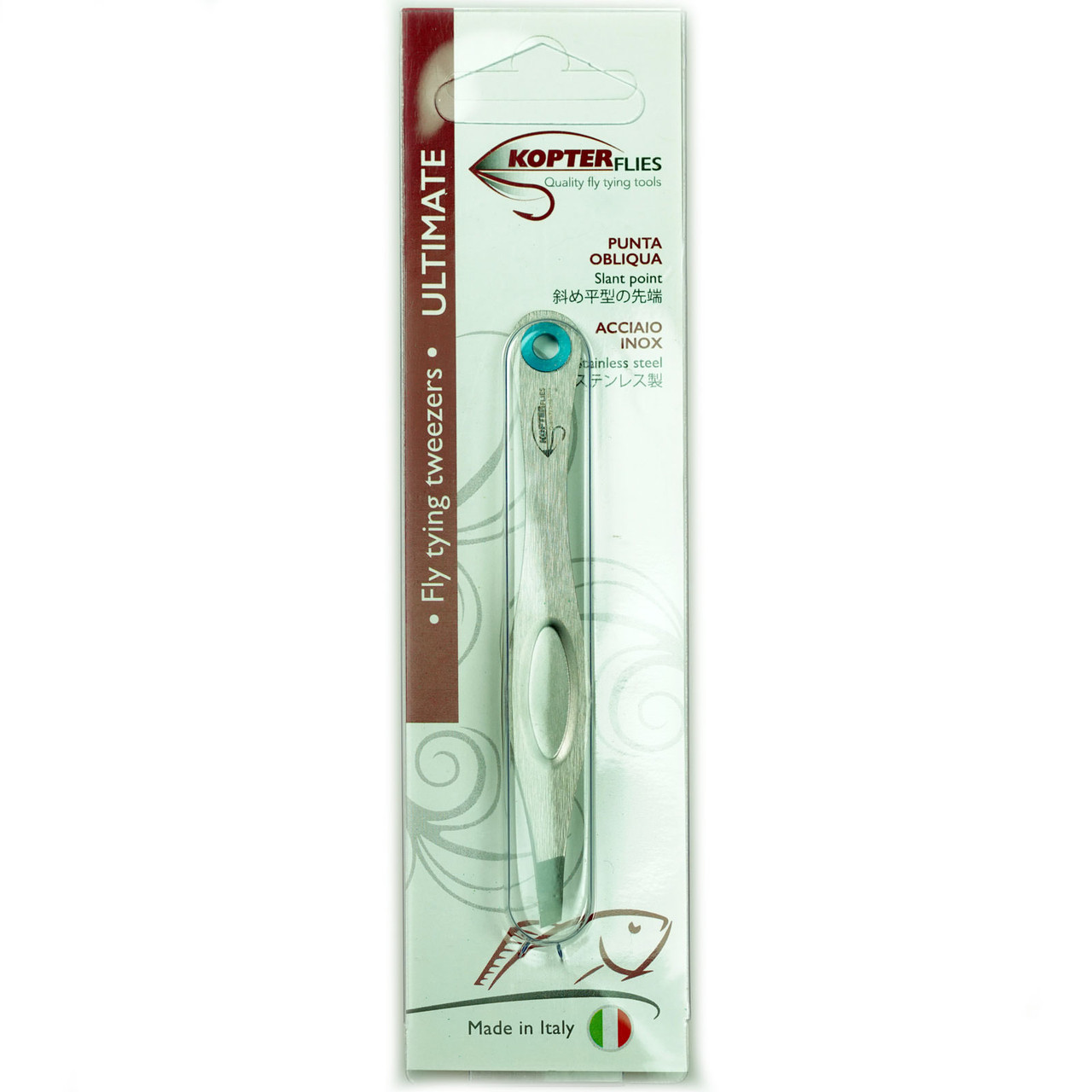 Kopter ULTIMATE Slant Point Tweezers