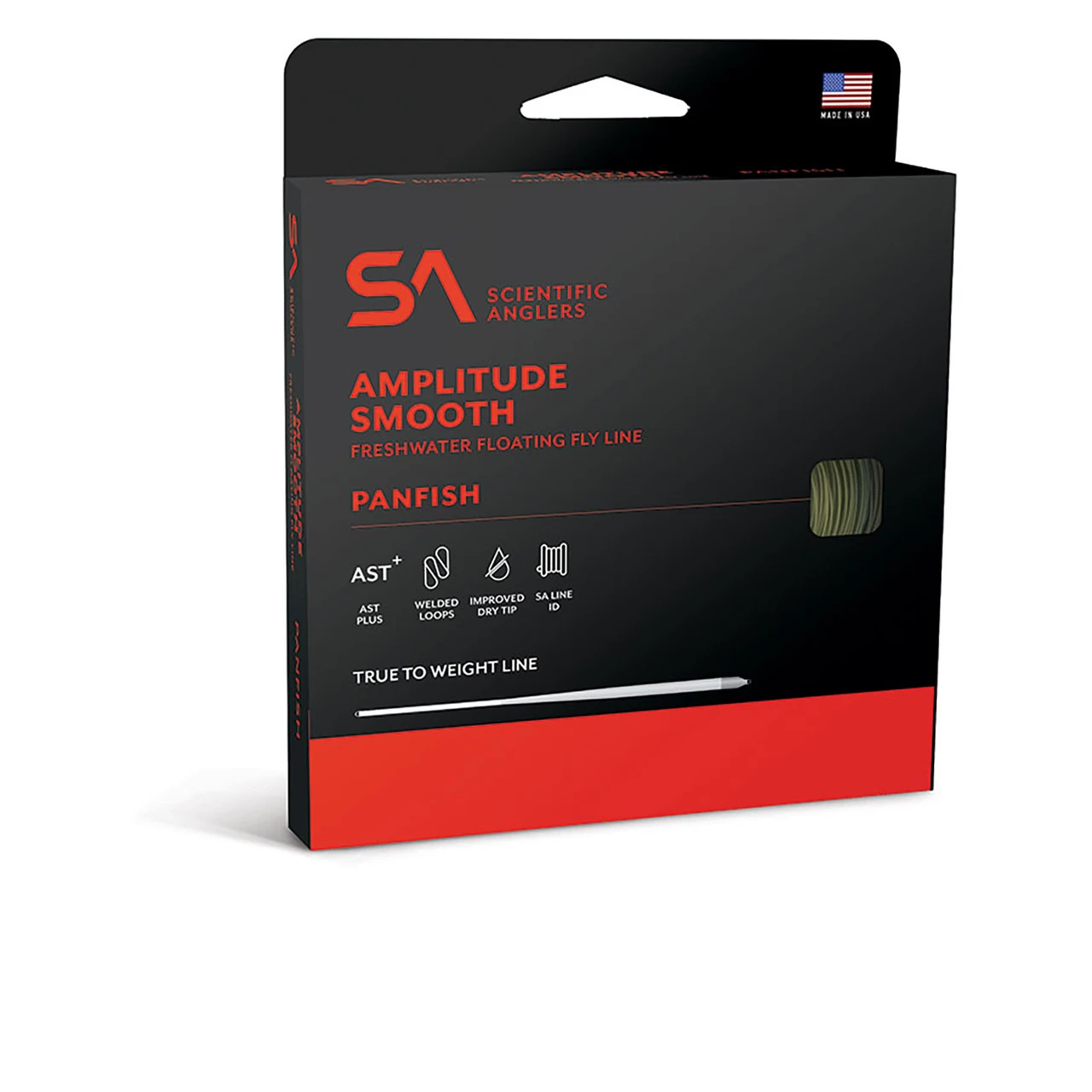 Amplitude Smooth Panfish Fly Line