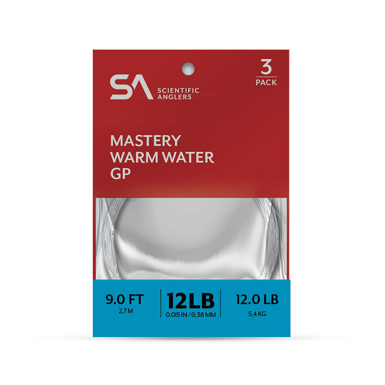 SA Mastery Warm Water Gp Leaders 9' 3-Pack