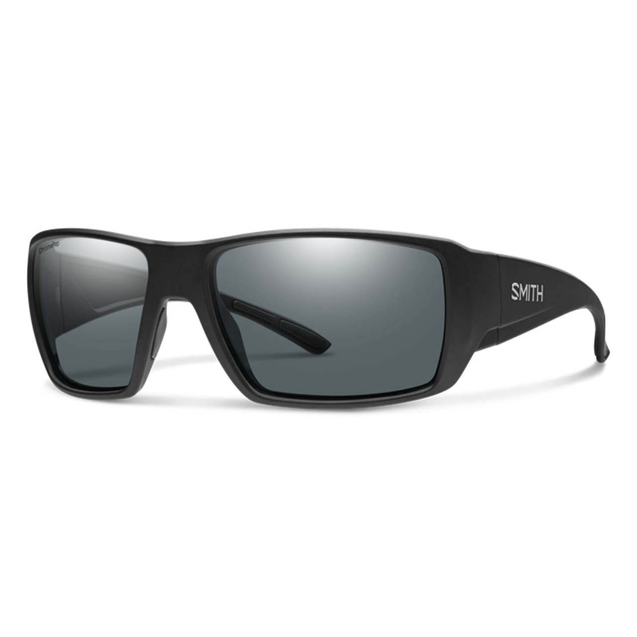 Smith Optics Guide's Choice XL Matte Black Gray Glass Polarized